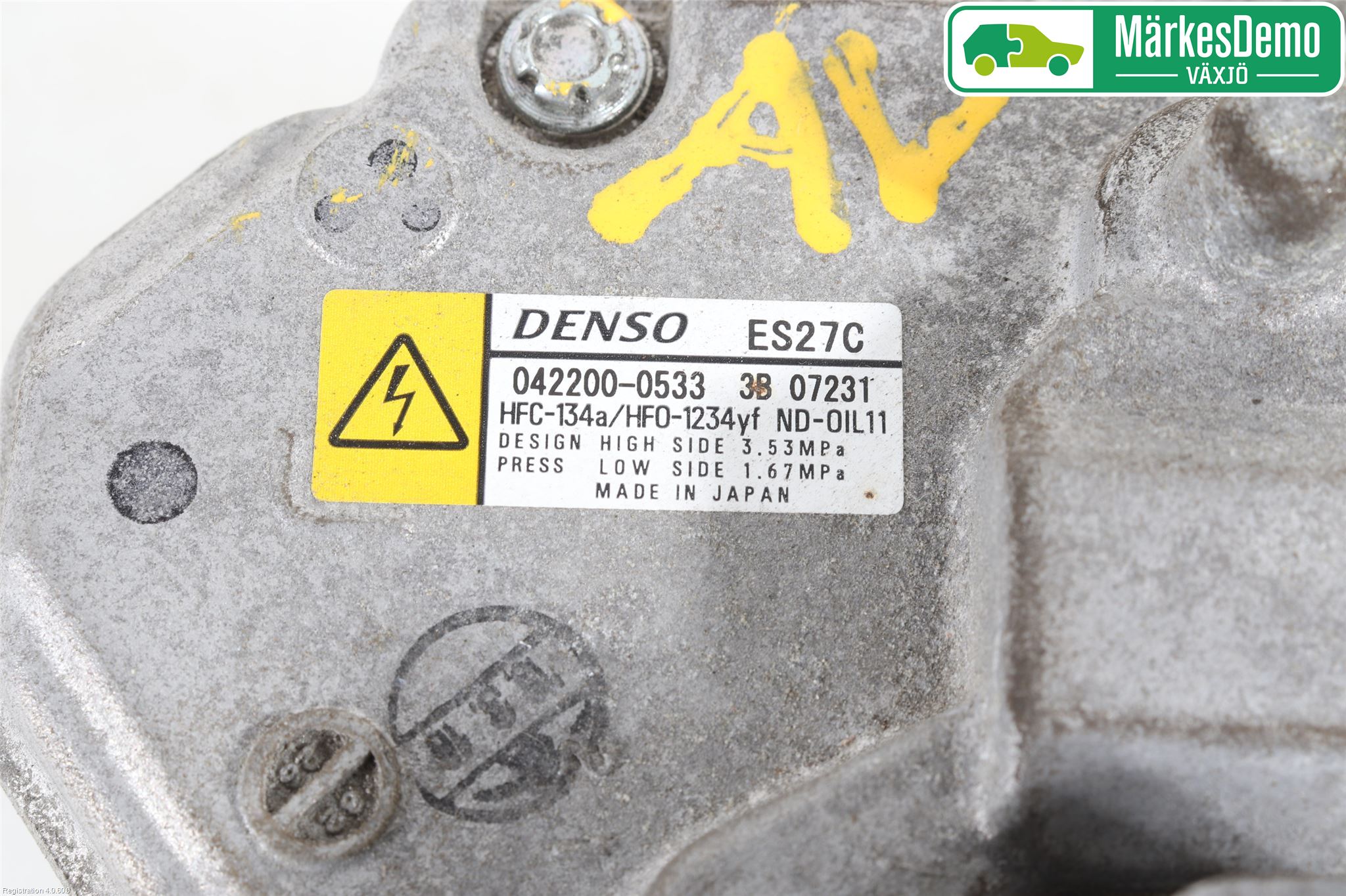 Toyota RAV4 13-18 Varme Ac Kompressor