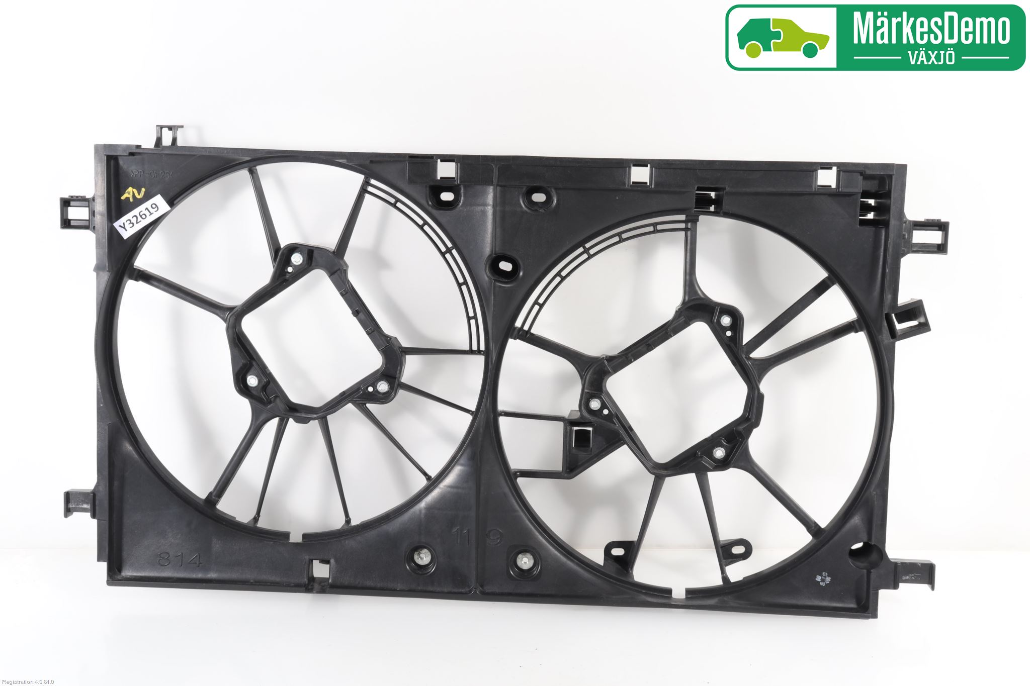Toyota PRIUS (ZVW50) 16-21 Kjølevifte-Radiator Hus-Kåpe