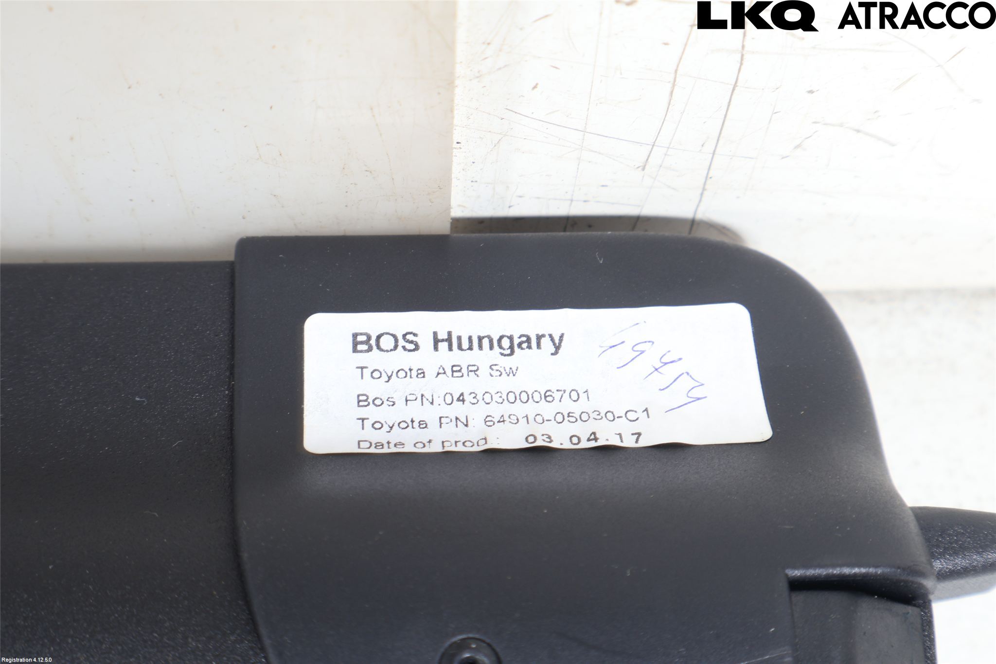 Toyota AVENSIS 16-18 Innr Innsyn Beskytelse Stv