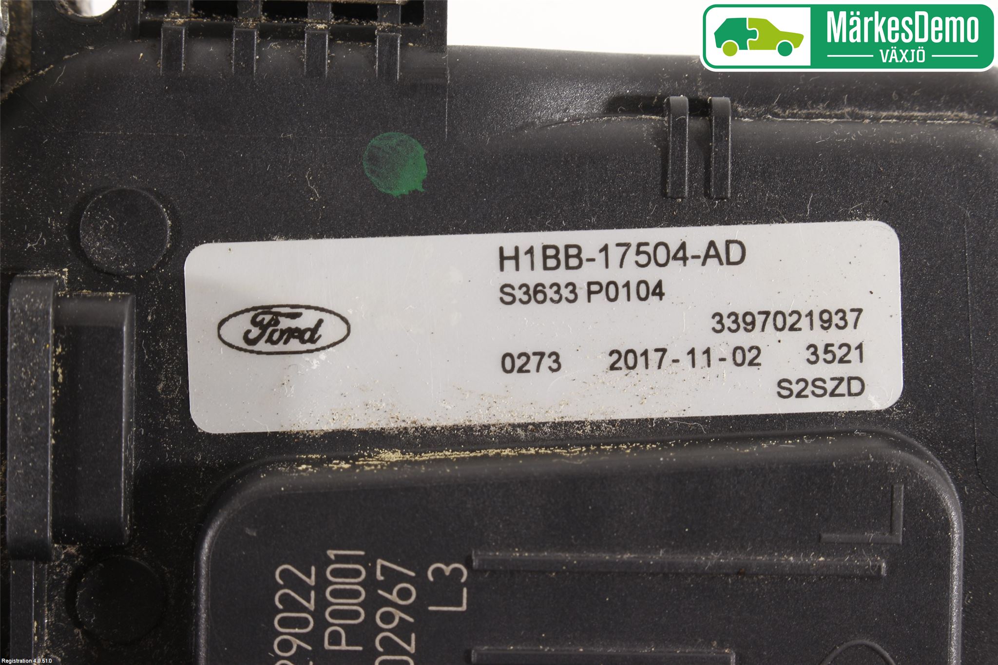 Ford FIESTA (VII) 18-23 Viskermotor Frontrute
