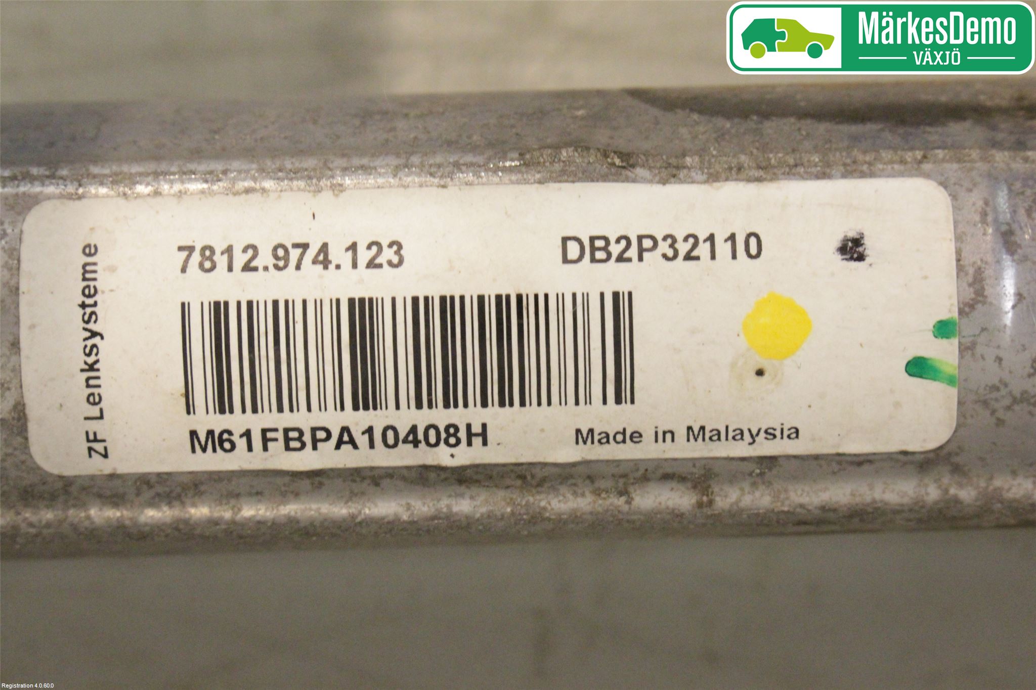 Mazda CX-3 Servo Snekke - Tannstang