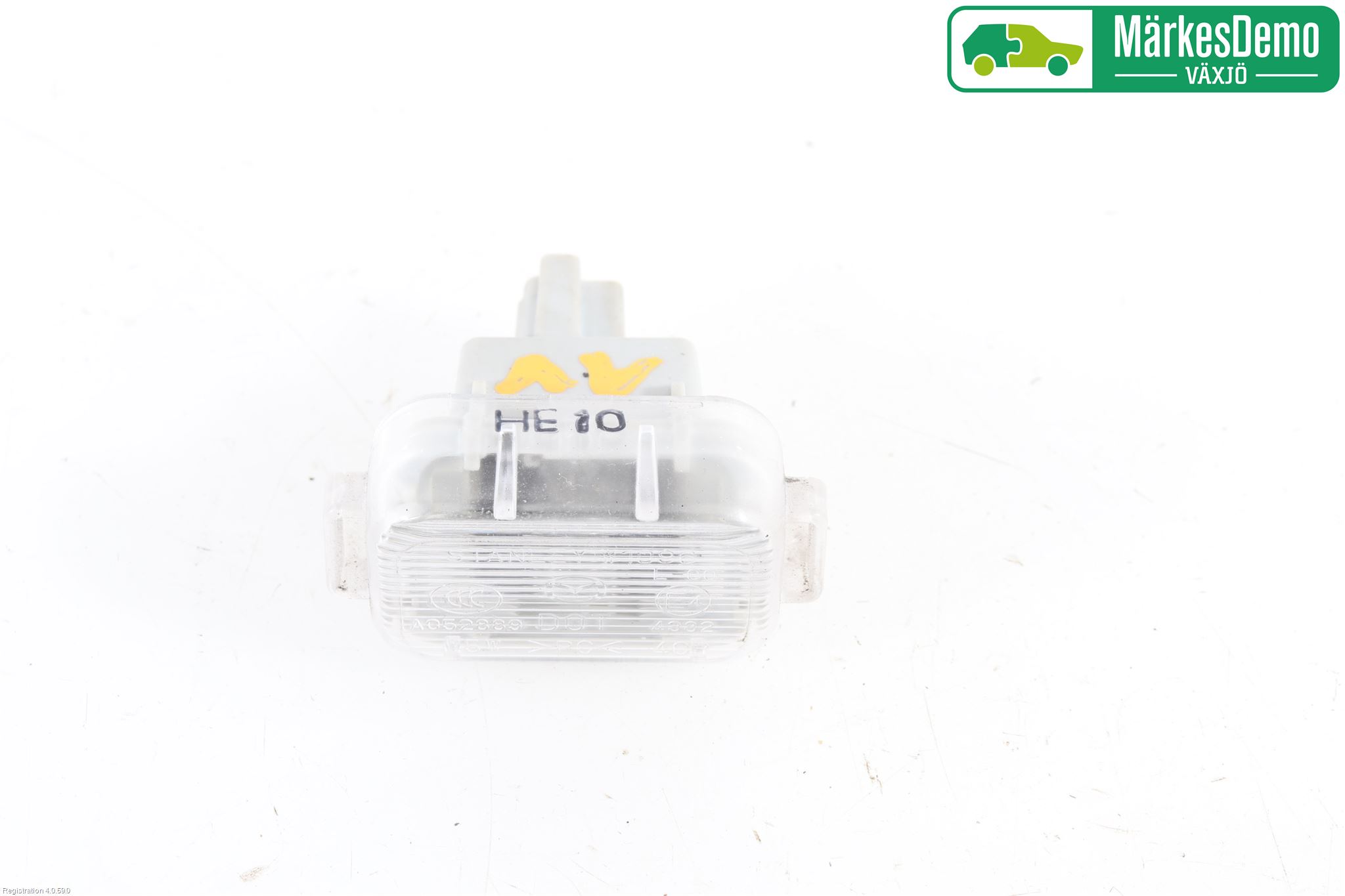 Mazda 3 III 14-19 Skilt Belysning