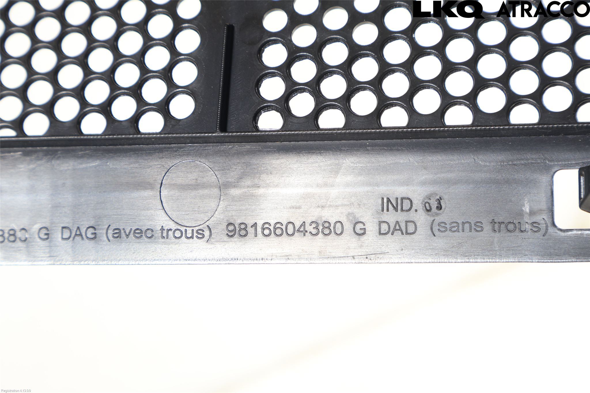 Toyota PROACE CITY 20- Visker Deksel-Grill-Under Frr