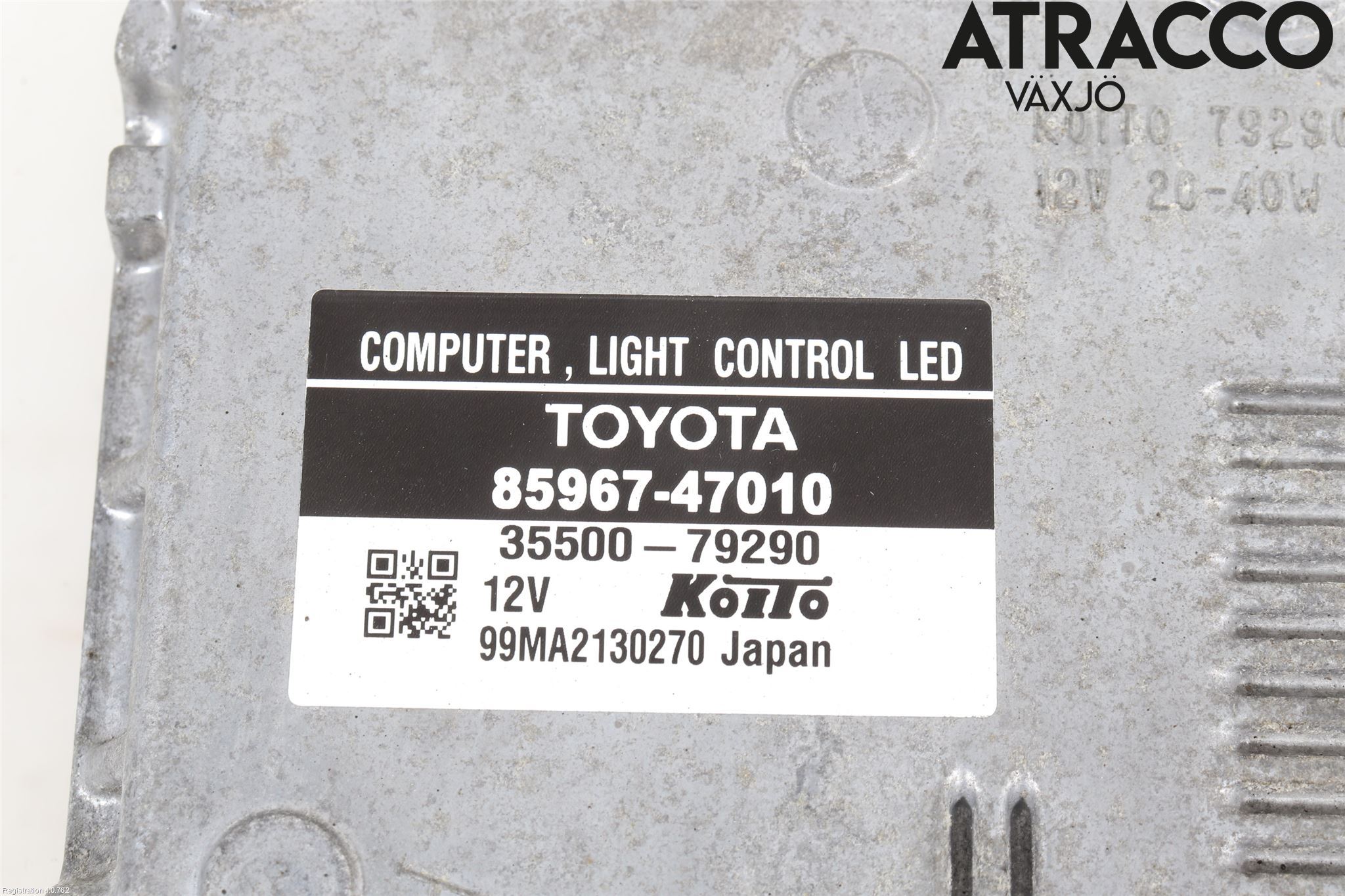 Toyota PRIUS ZVW30 09-20 Styreenhet Xenon
