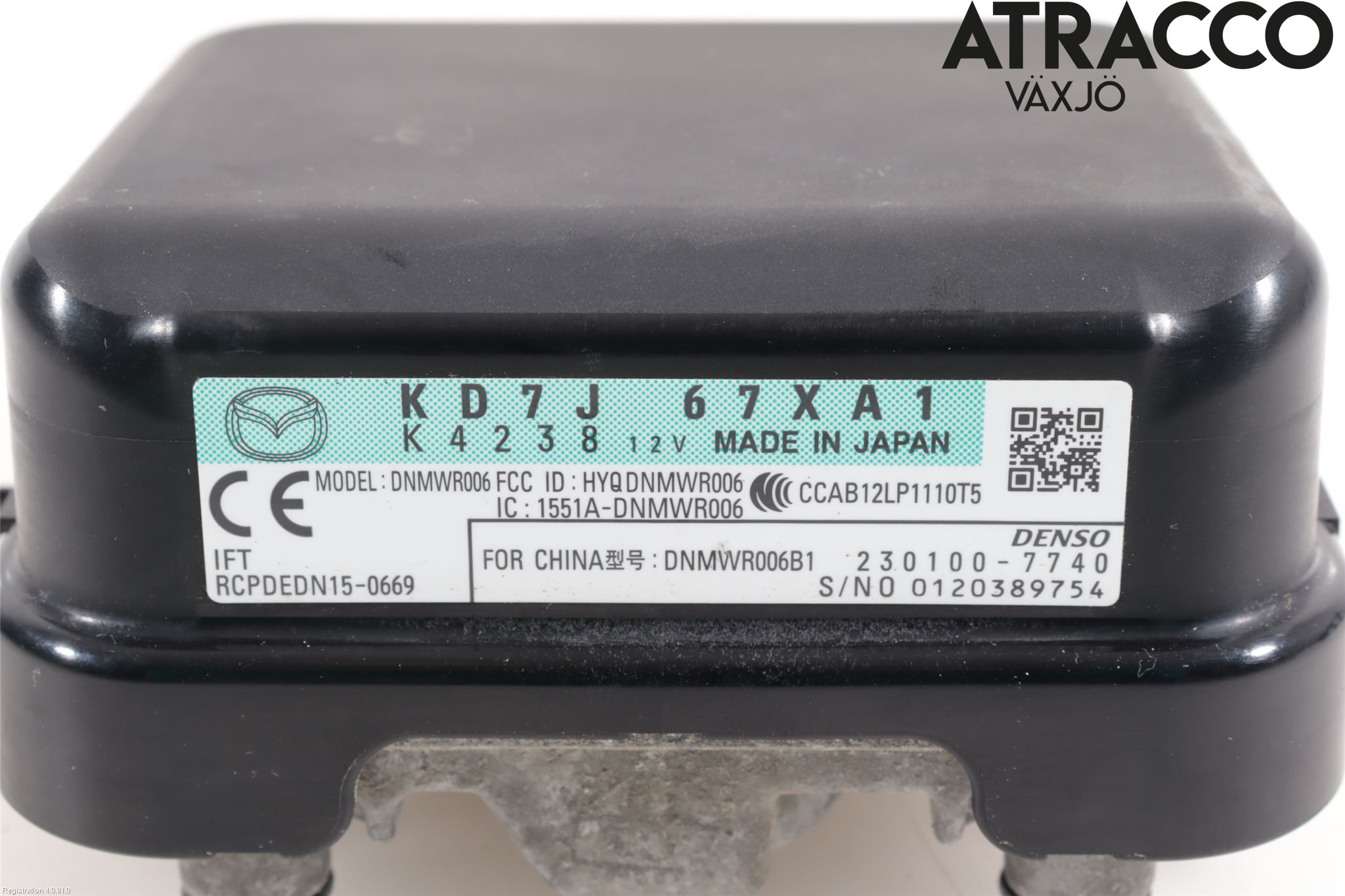 Mazda CX-5 17- Sensor Kollisjonsbeskyttelse