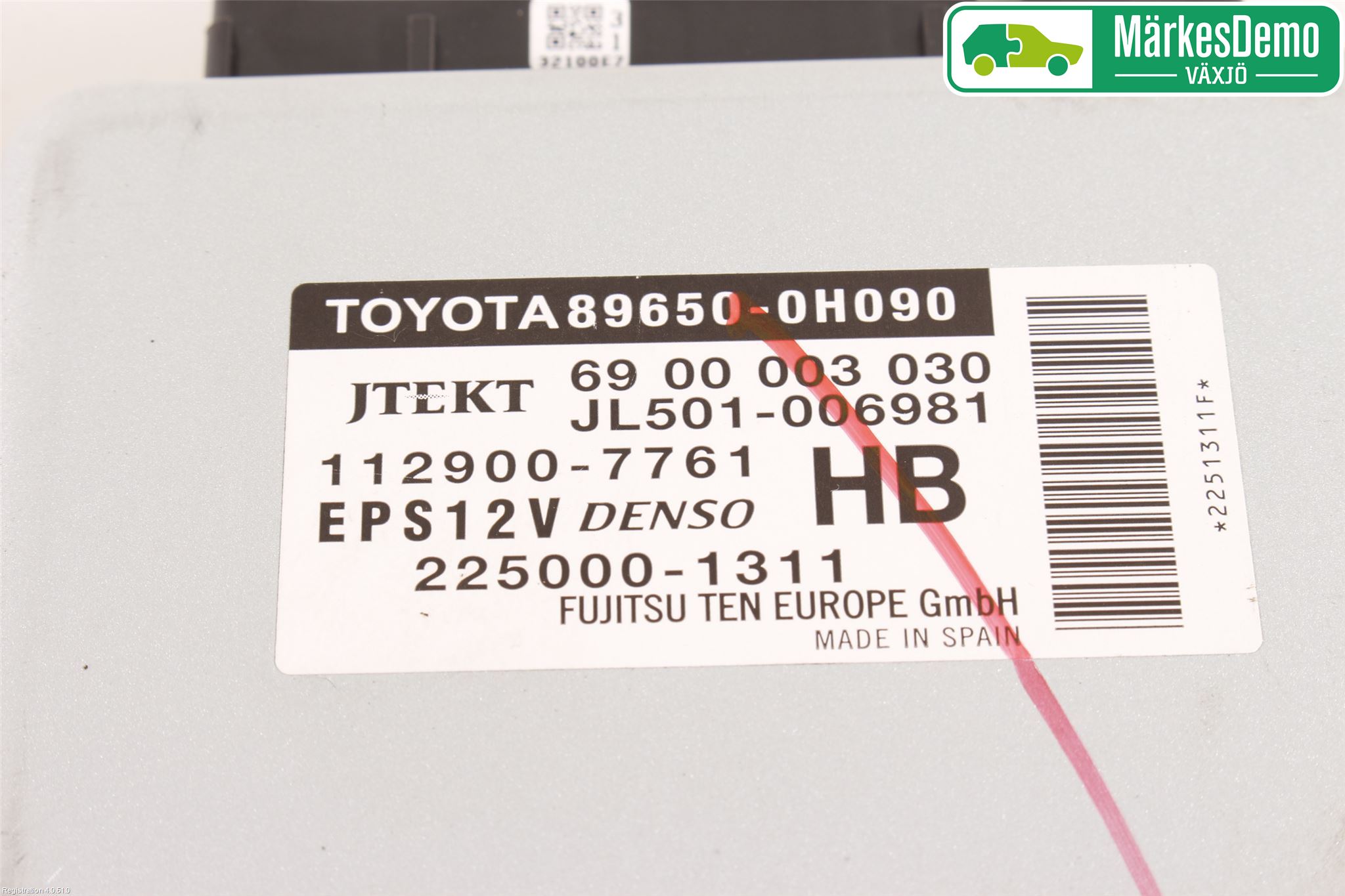 Toyota AYGO 15-21 Styreenhet Styreservo