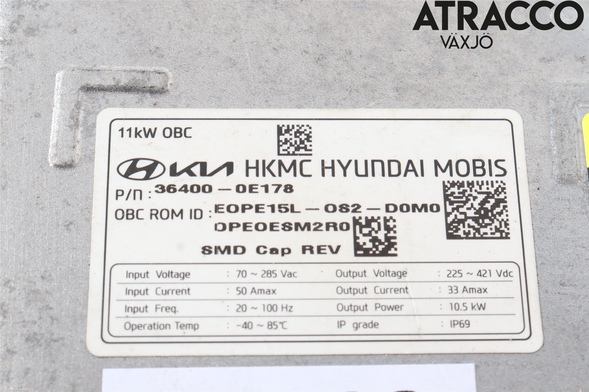 Hyundai KONA/ELECTRIC OS 18-23 Batterilader Hybrid