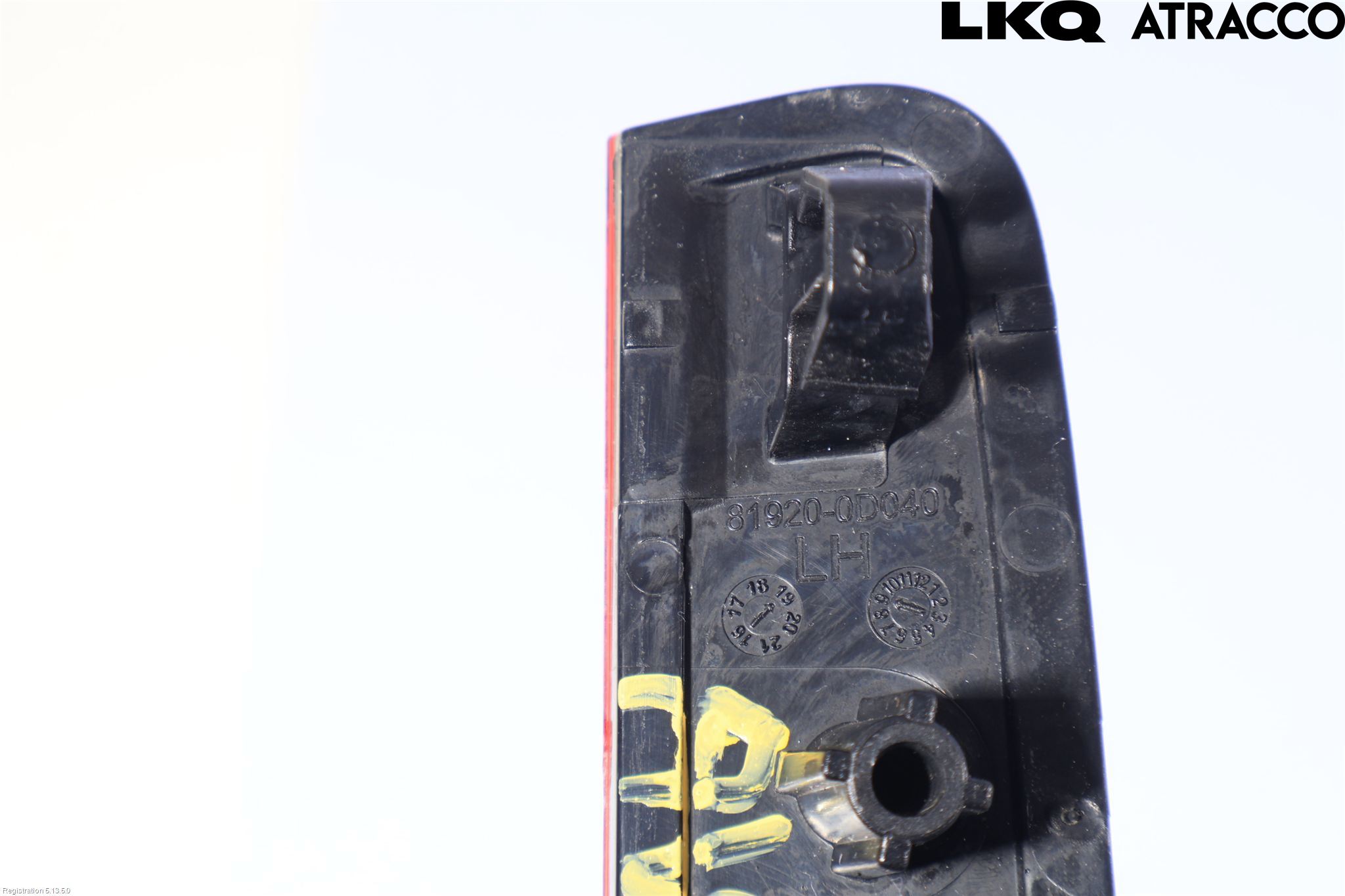 Toyota YARIS XP130 15-20 Refleks Bak