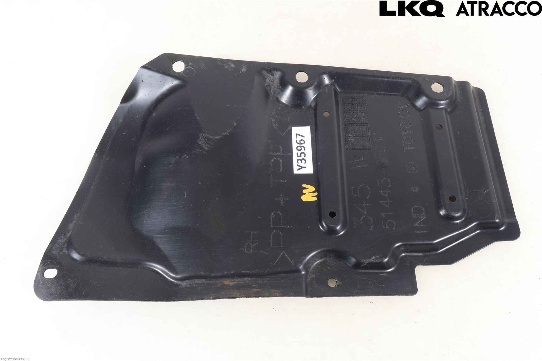Toyota AURIS 13-19 Bunnplate U Motor-Gear-Dørk