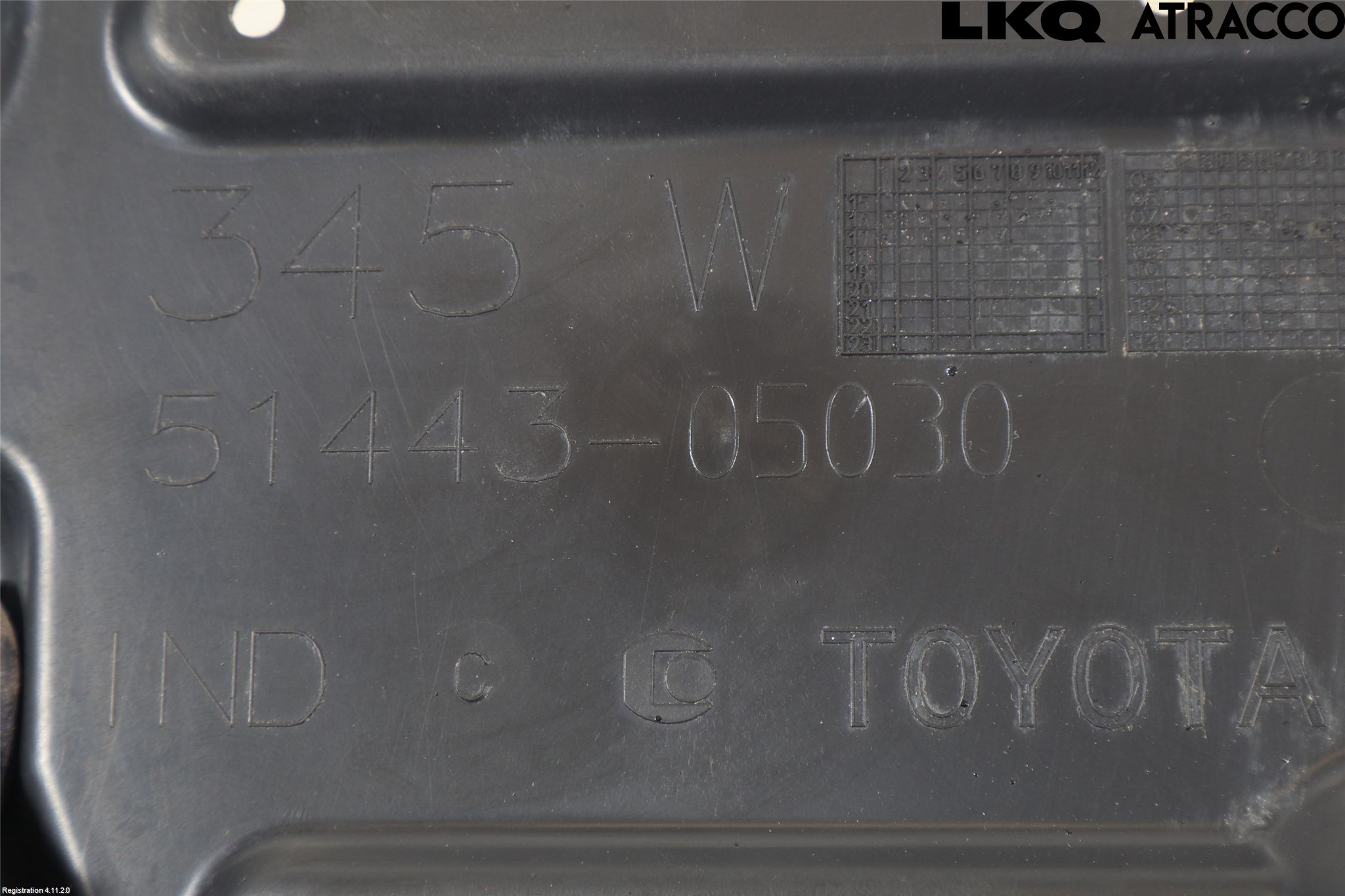 Toyota AURIS 13-19 Bunnplate U Motor-Gear-Dørk
