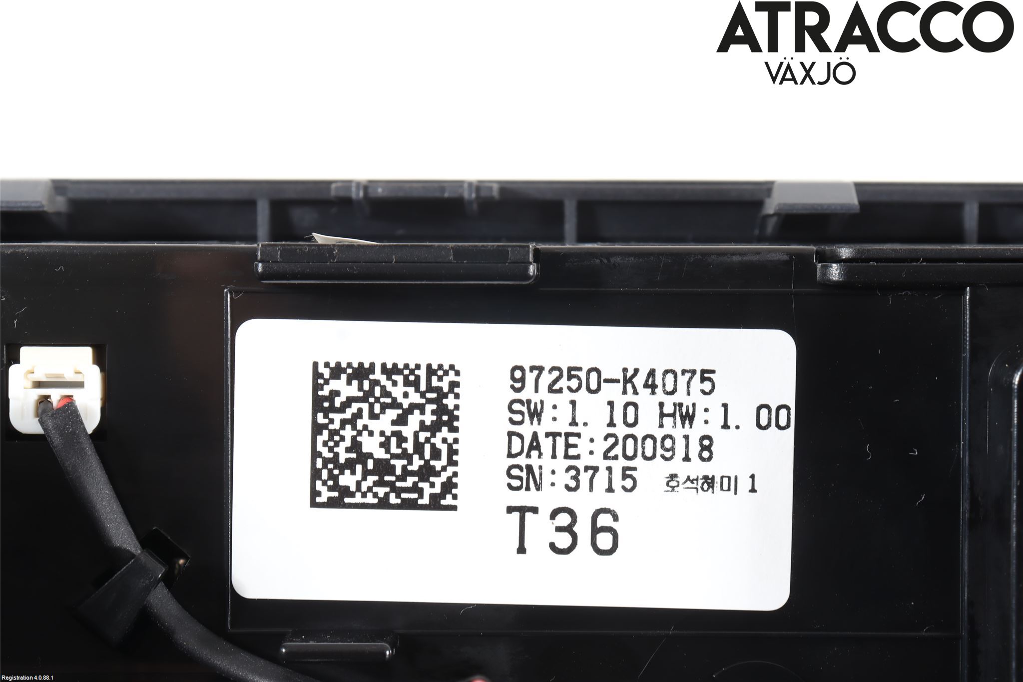 Hyundai KONA/ELECTRIC OS 18-23 Varme Ac Betjening-Display