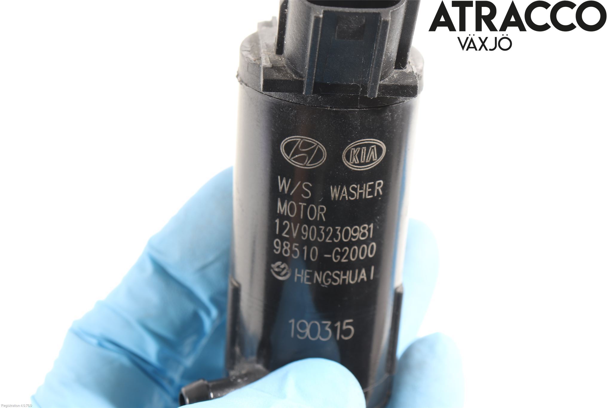 Hyundai IONIQ AE 17-22 Spylerpumpe Frontrute