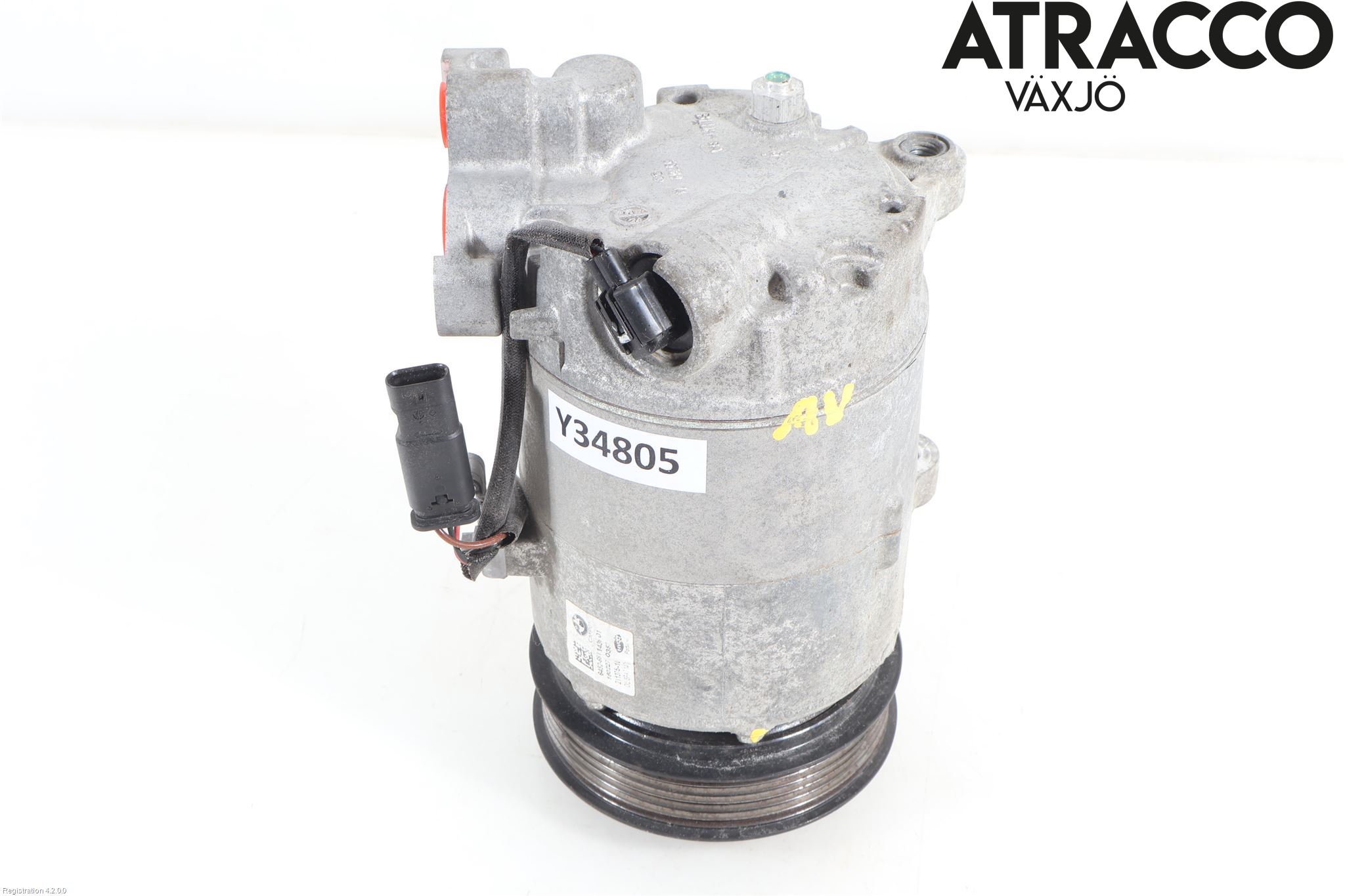 BMW 5 F10/F11/F18 09-17 Varme Ac Kompressor