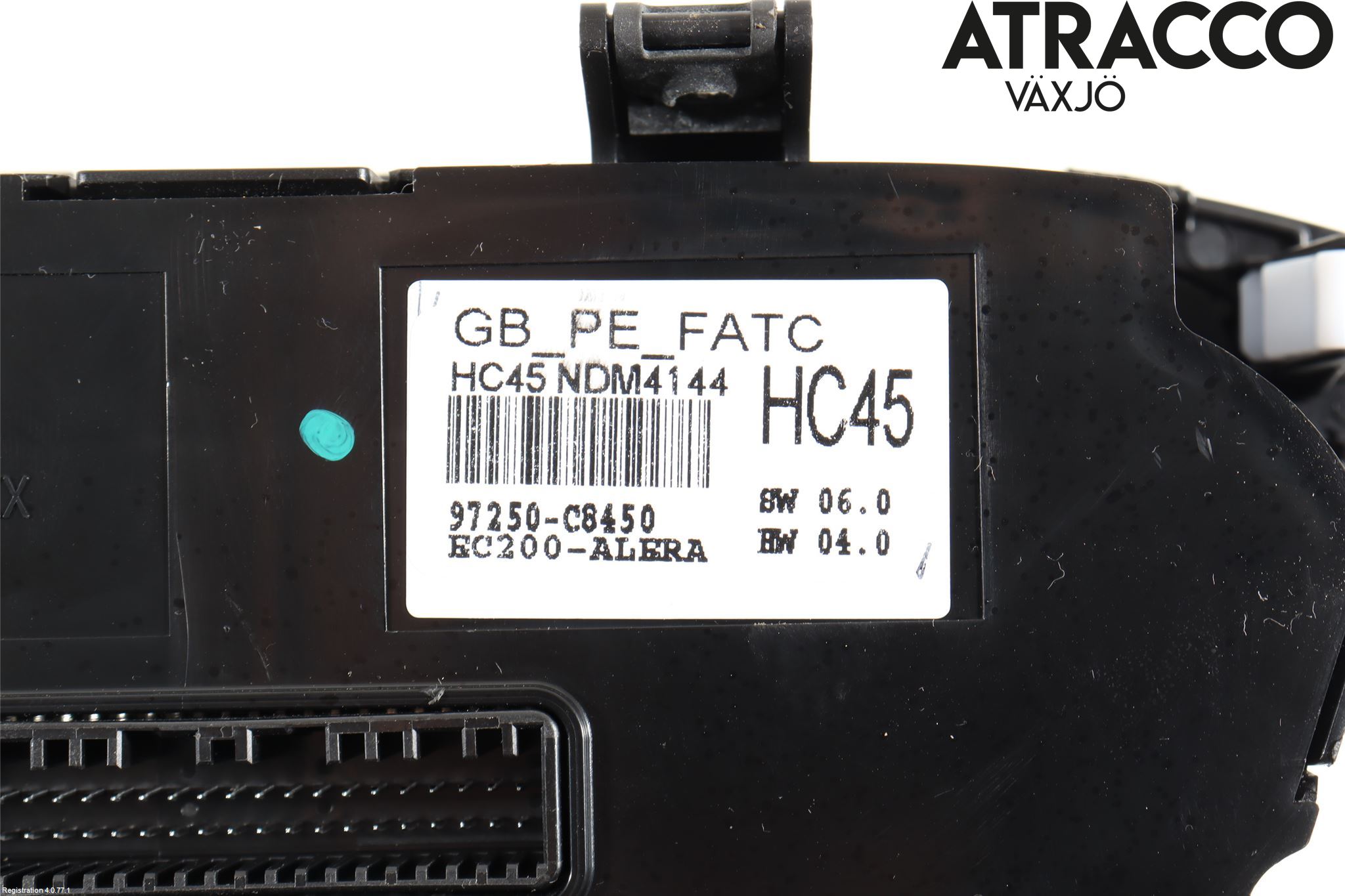 Hyundai i20 GB 15-20 Varme Ac Betjening-Display
