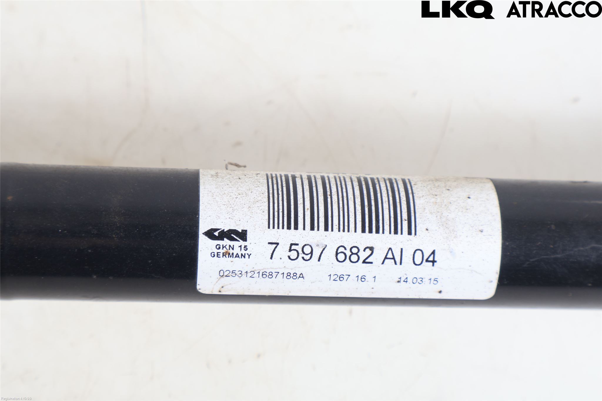 BMW 1 F20/F21 11-19 Drivaksel Bak Kompl Høyre