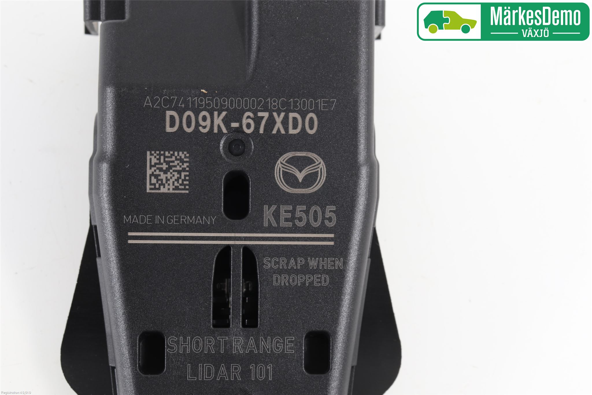 Mazda 2 (DJ) 15-22 Sensor Kollisjonsbeskyttelse
