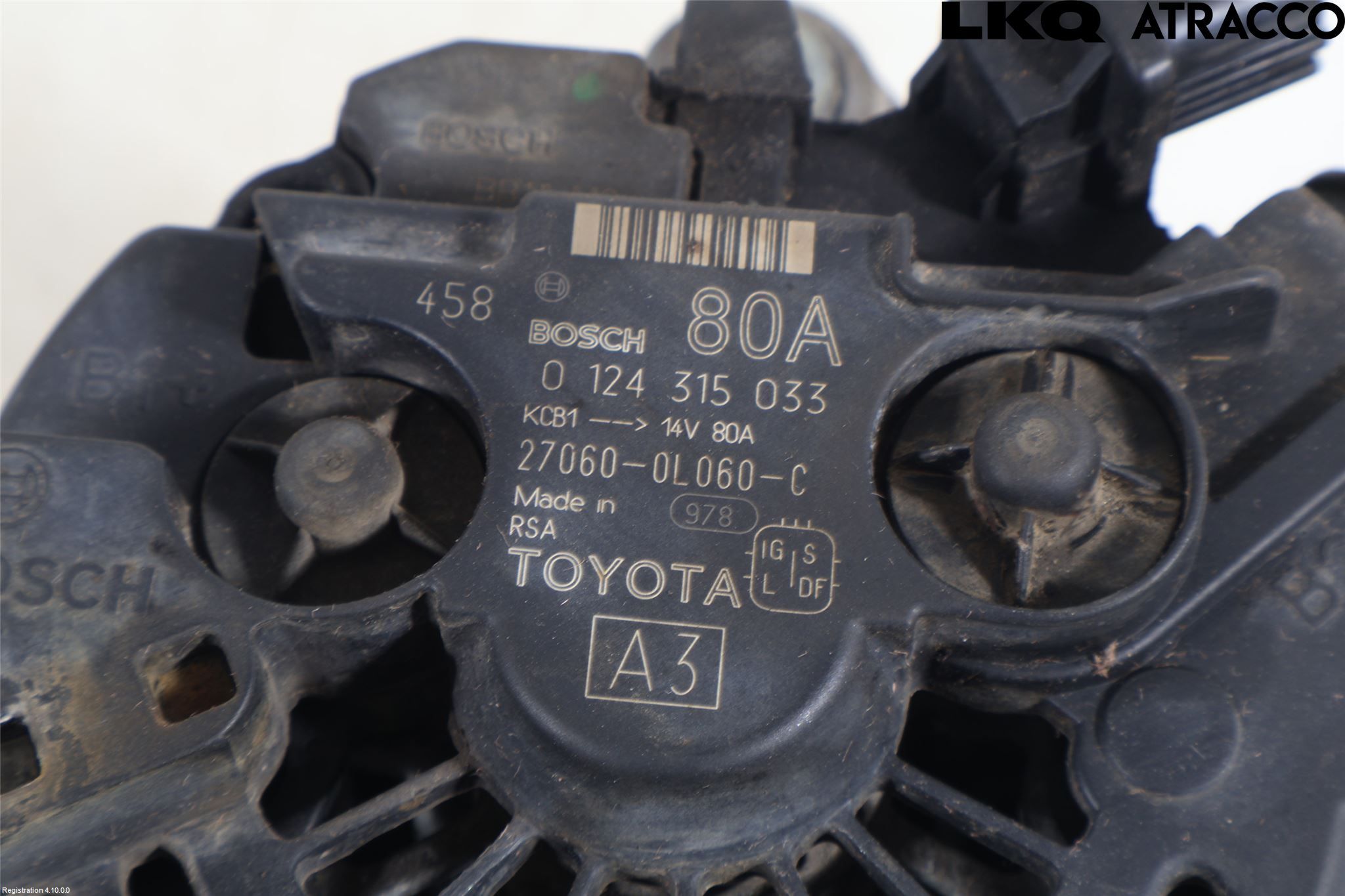 Toyota HILUX 05-16 Dynamo
