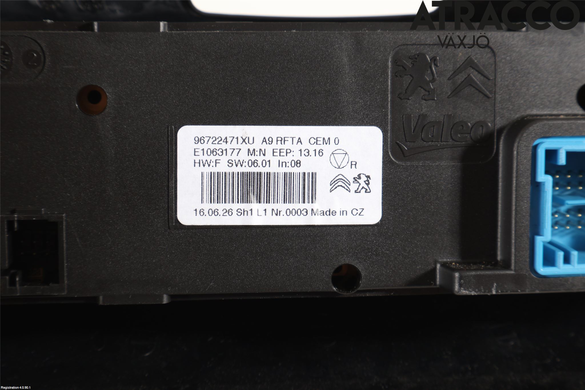 Peugeot PEUGOT 208 16-19 Varme Ac Betjening-Display