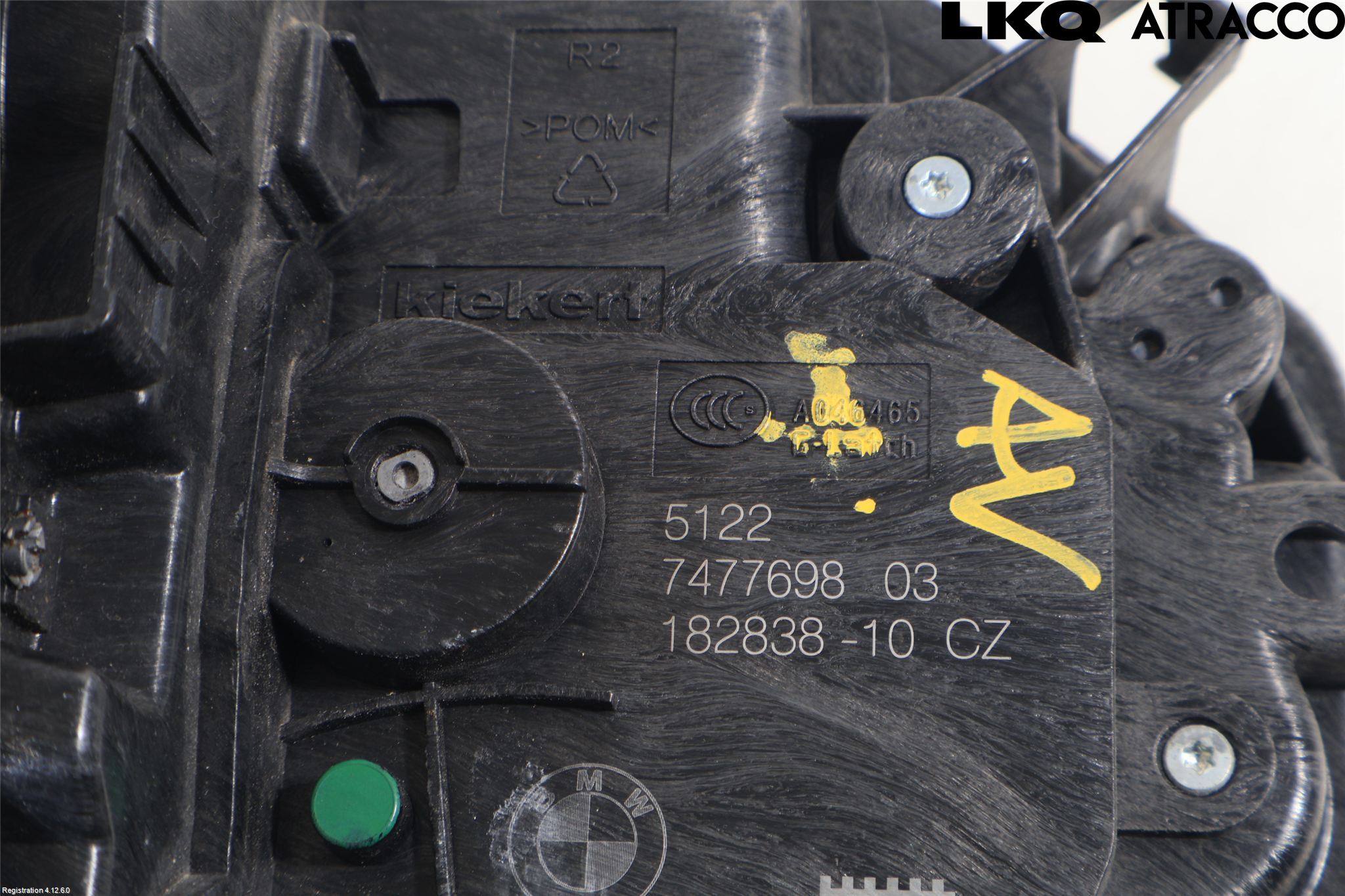 BMW 5 G30/G31/F90 17-23 Dørlås - Låsekasse