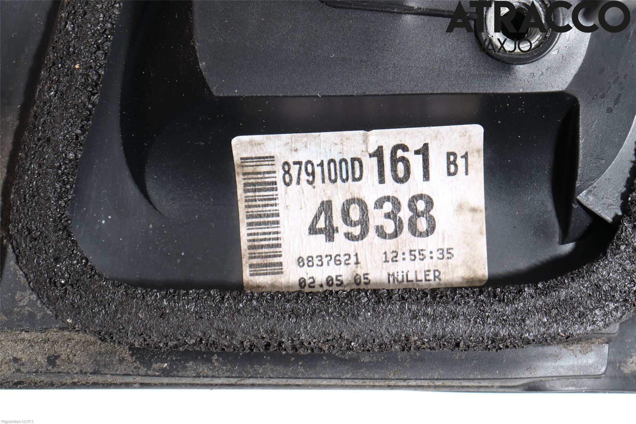 Toyota YARIS P1 03-05 Speil H M-El Justering