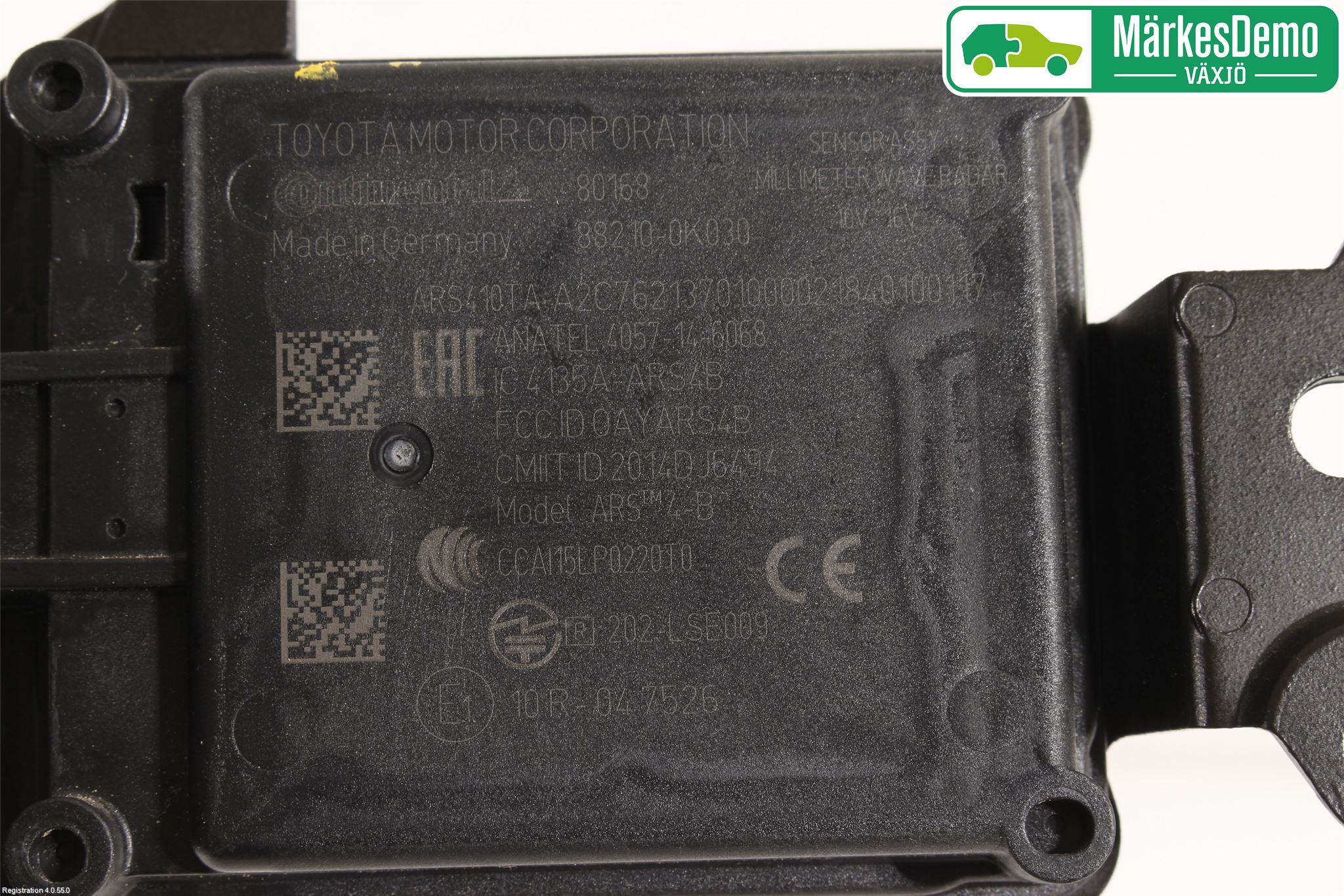 Toyota HILUX 16- Sensor Kollisjonsbeskyttelse