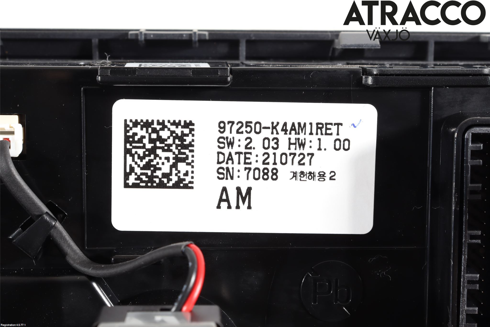 Hyundai KONA/ELECTRIC OS 18-23 Varme Ac Betjening-Display