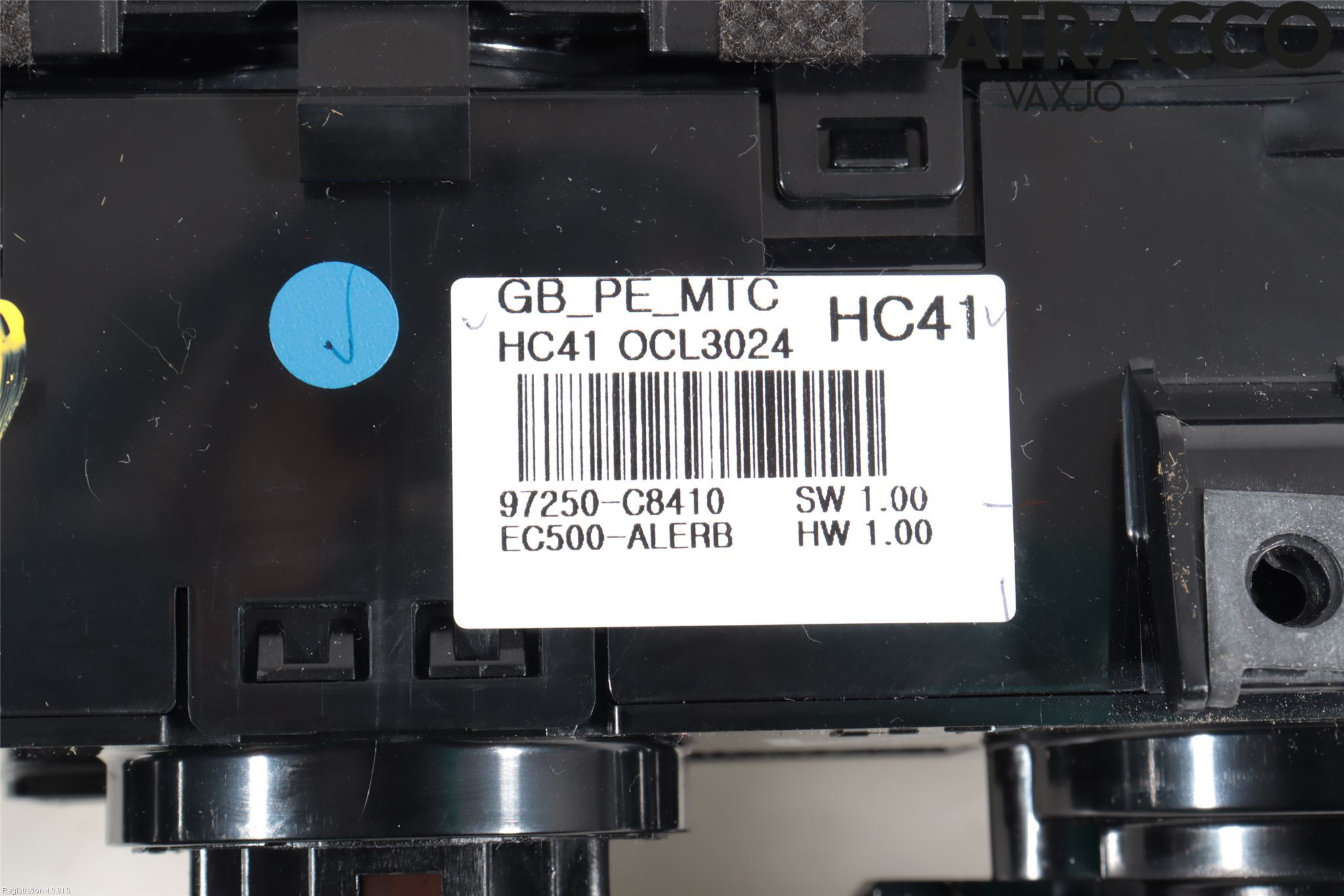 Hyundai i20 GB 15-20 Varme Ac Betjening-Display