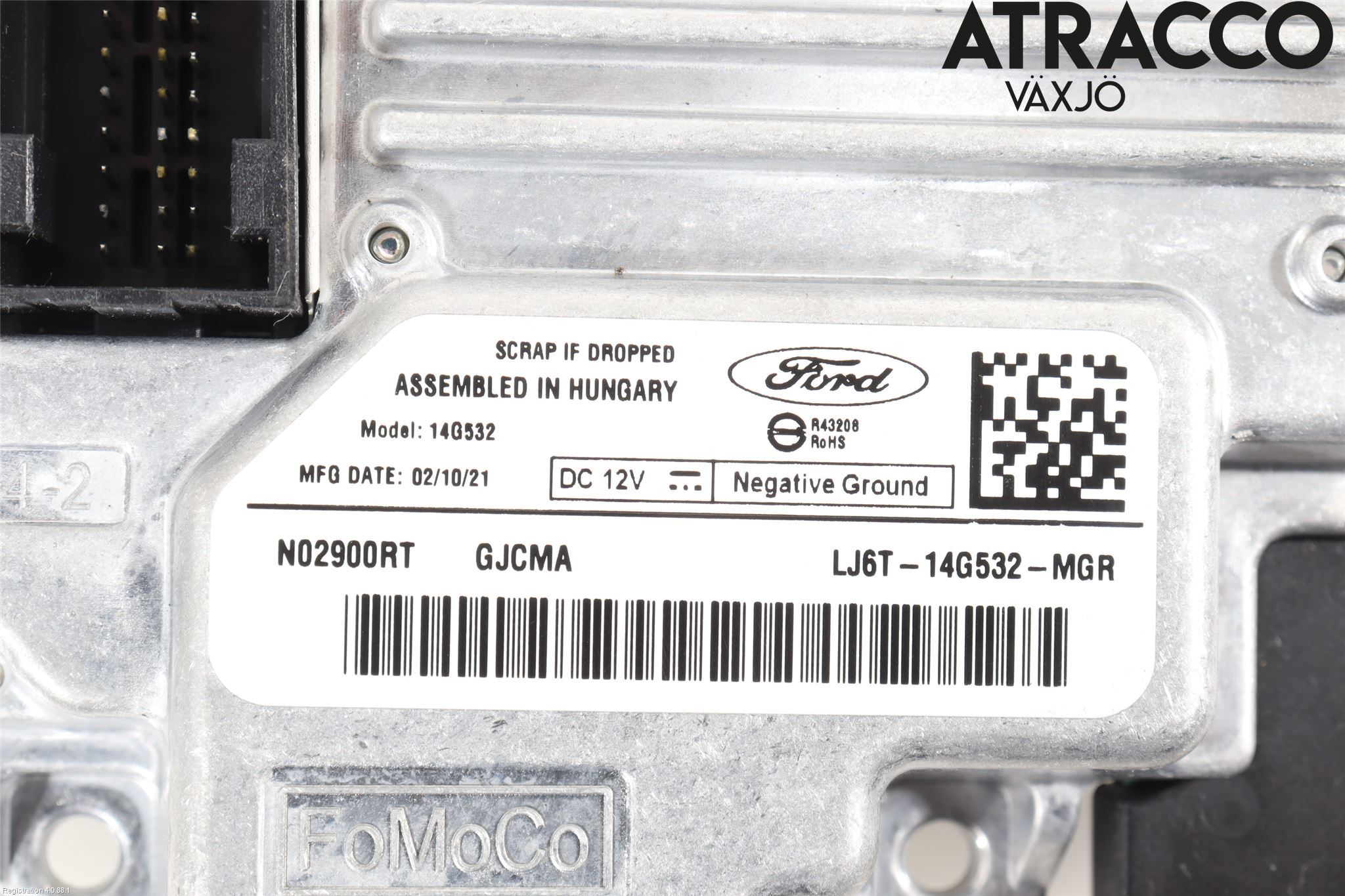 Ford KUGA/KUGA PHEZ/FHEV 20- Stereo Radio Med Cd