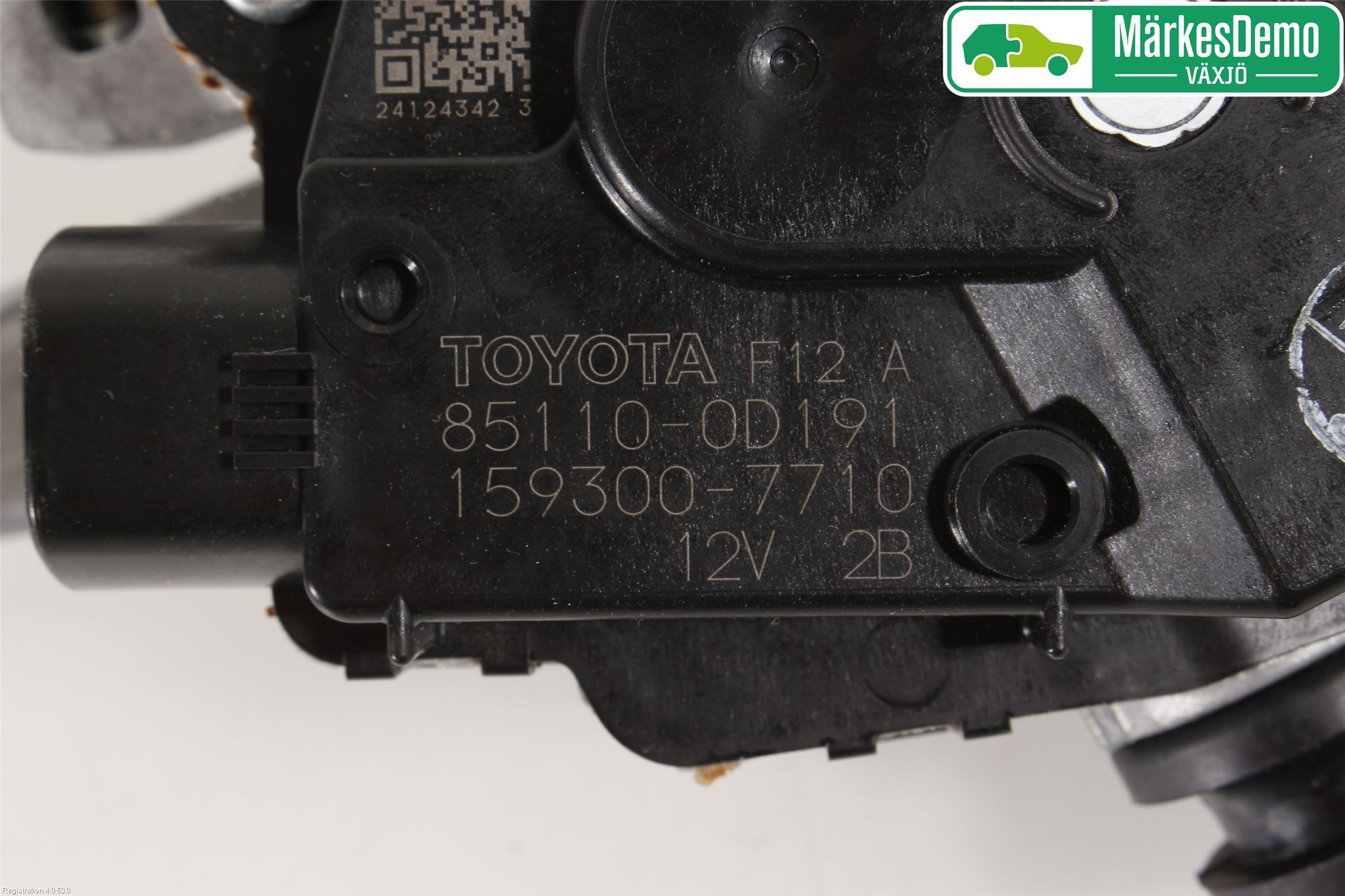 Toyota YARIS XP130 15-20 Viskeroverføring Frontrute