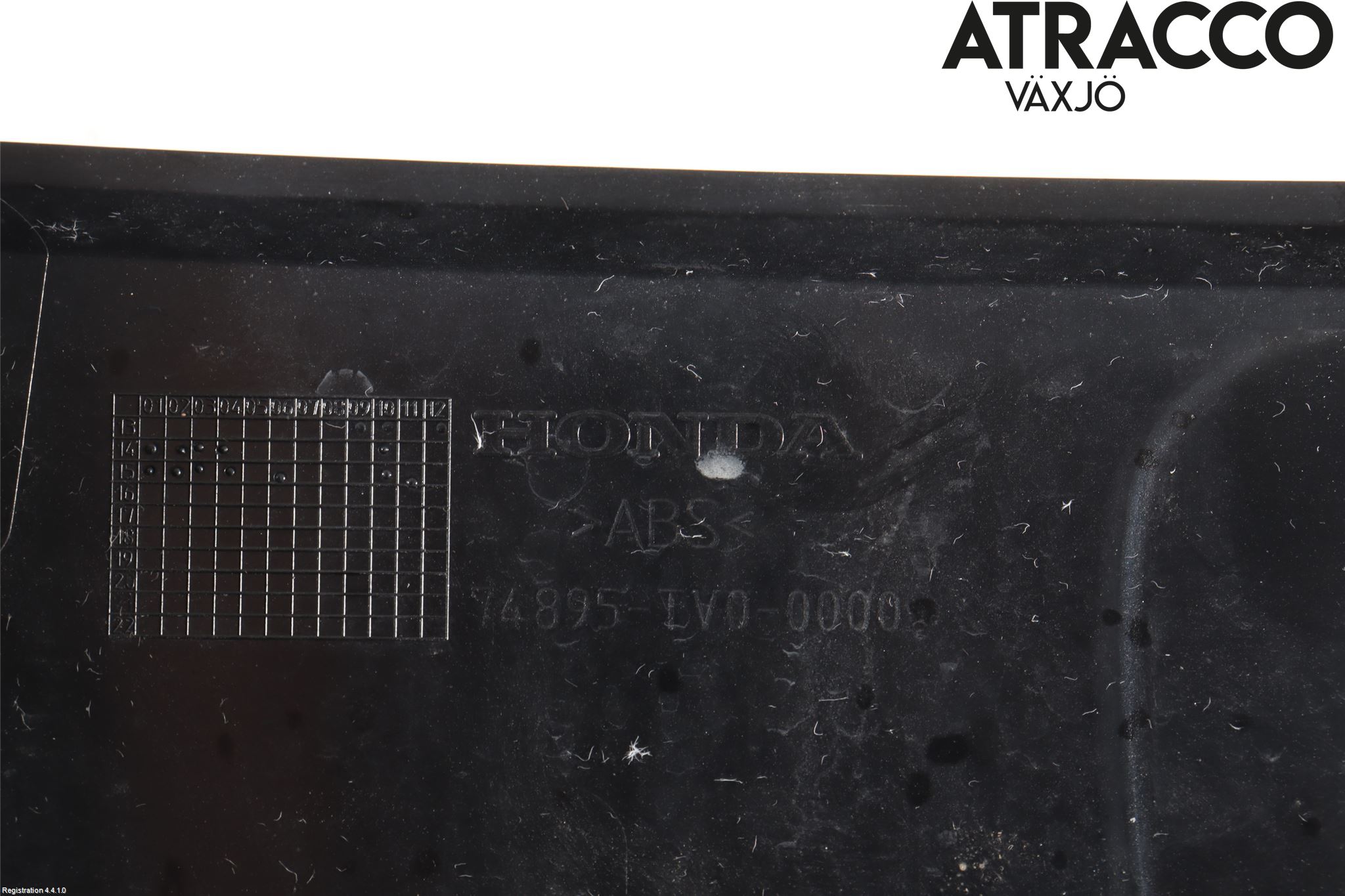 Honda CIVIC 12-16 Refleksplate - Skiltplate