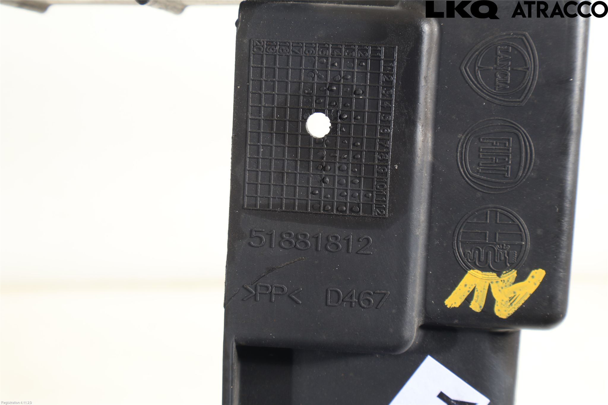 Fiat 500L 13-19 Luftstyring Front
