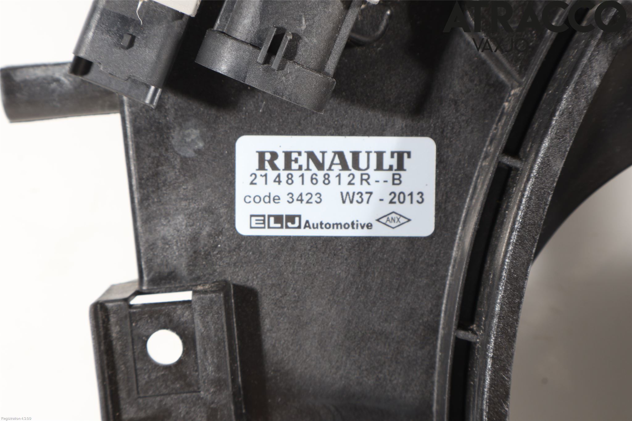 Renault CLIO IV 12-16 Kjølevifte-Radiator Hus-Kåpe