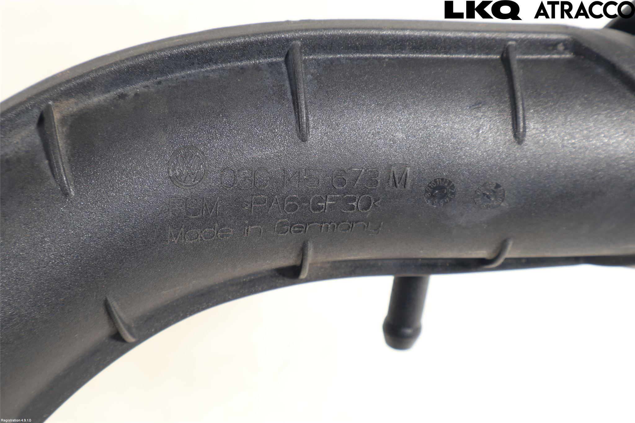 Volkswagen VW SCIROCCO 09-17 Intercooler Rør-Slange