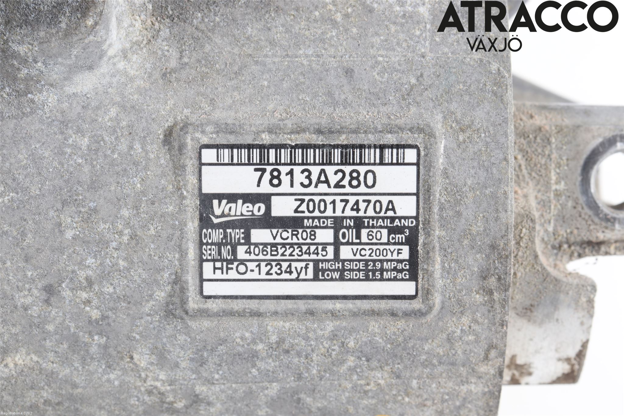 Mitsubishi SPACE STAR 13- Varme Ac Kompressor