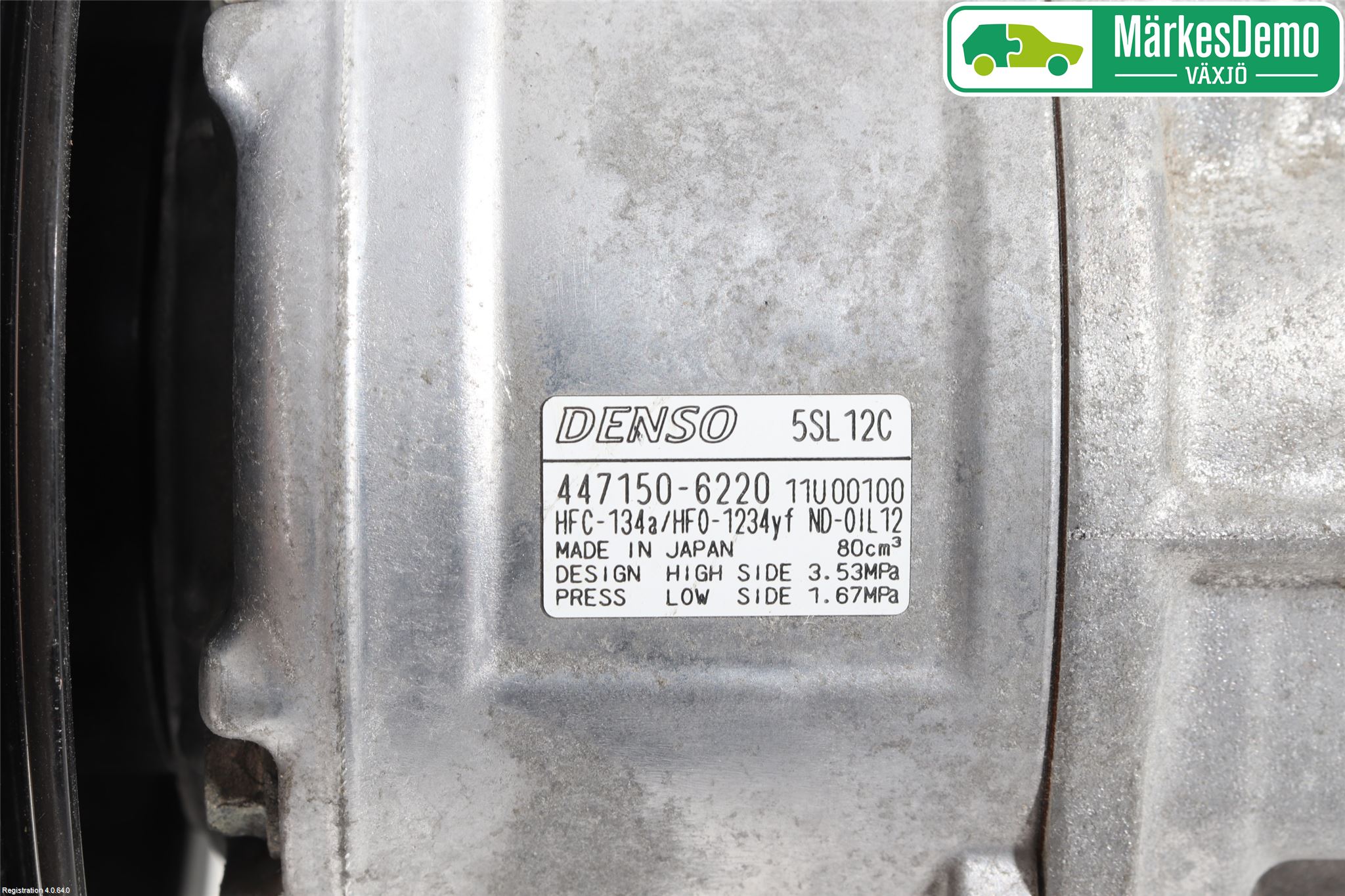 Suzuki VITARA 15- Varme Ac Kompressor