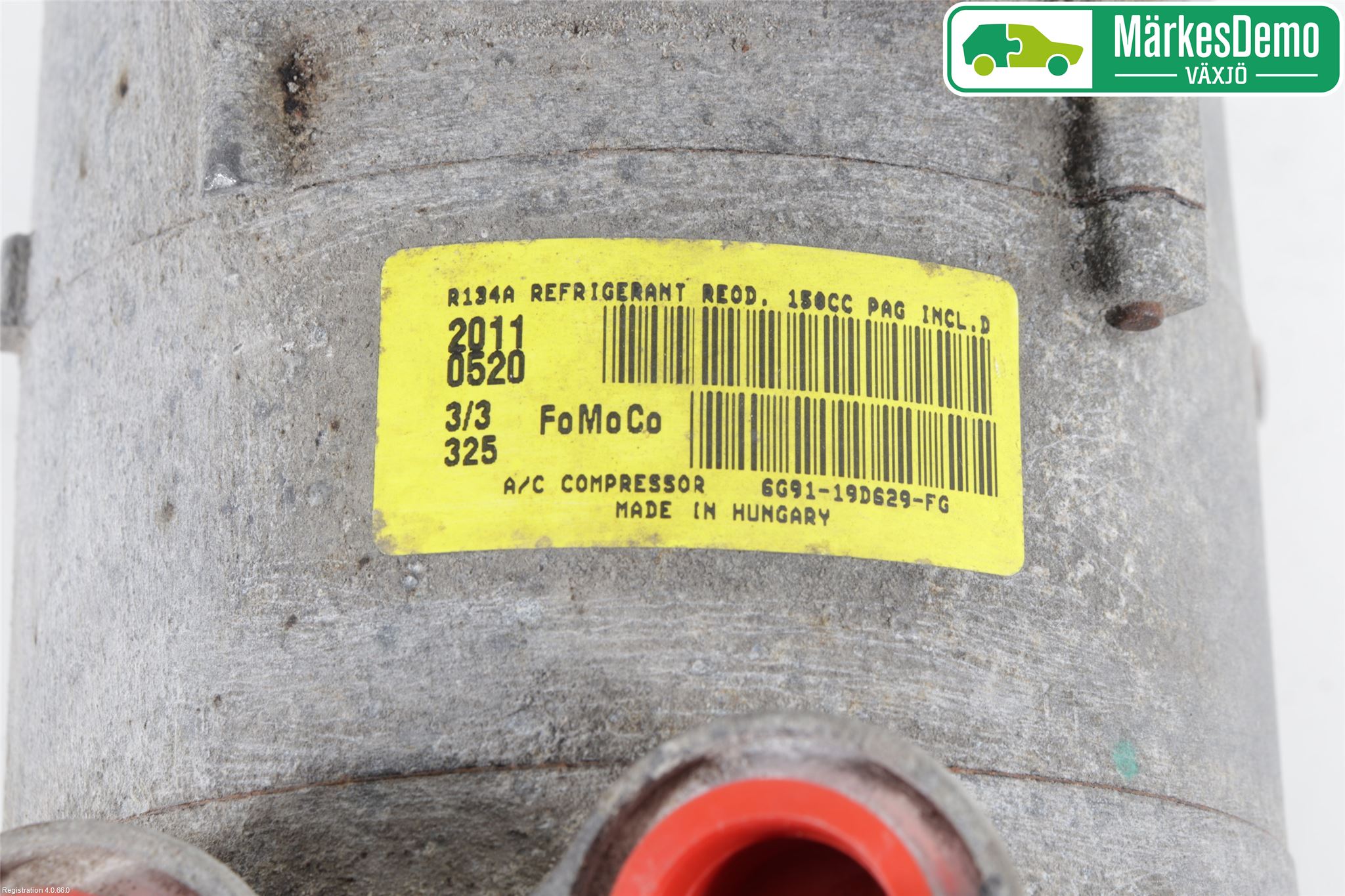 Ford MONDEO 07-15 Varme Ac Kompressor