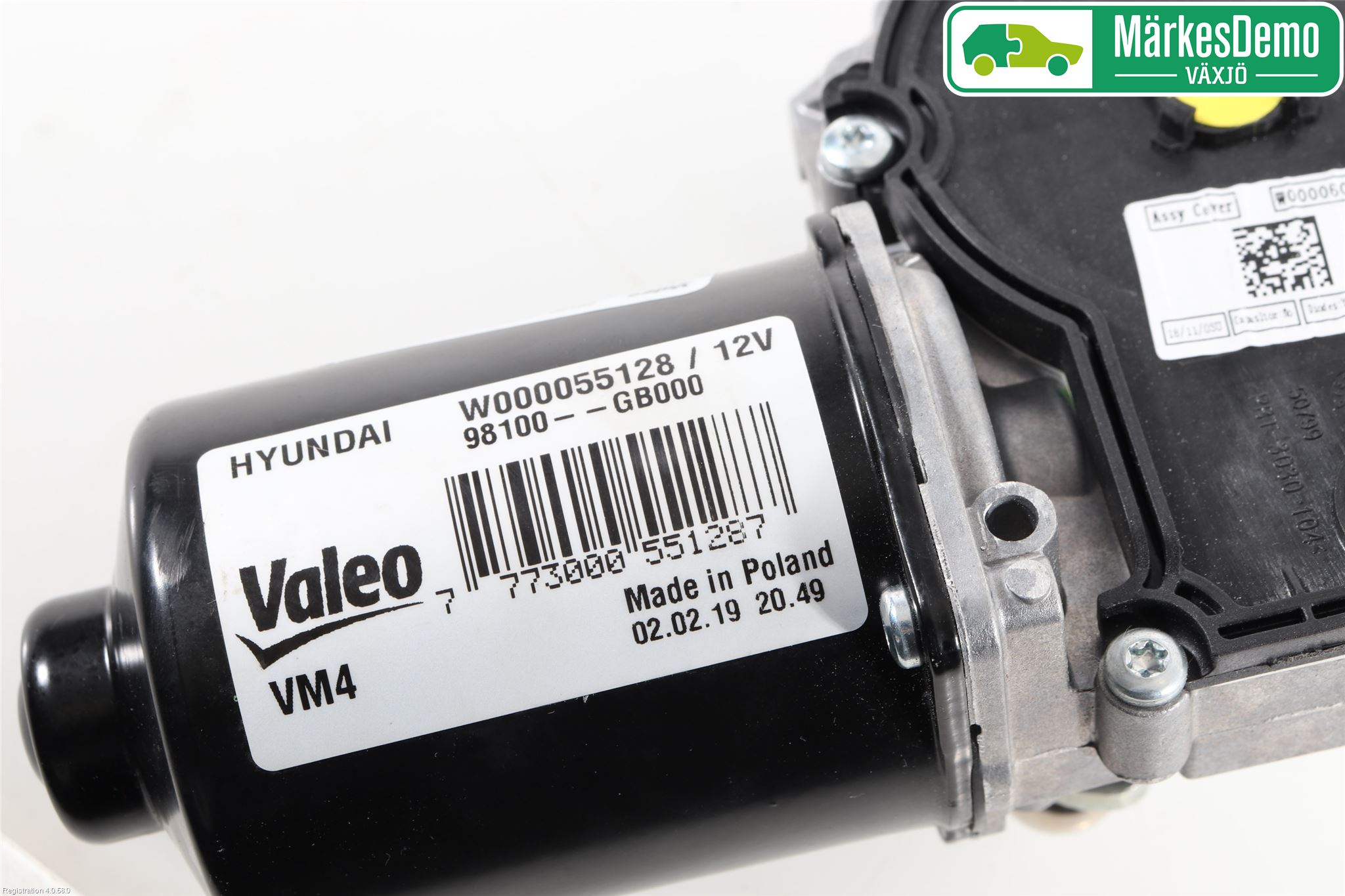 Hyundai i20 GB 15-20 Viskermotor Frontrute