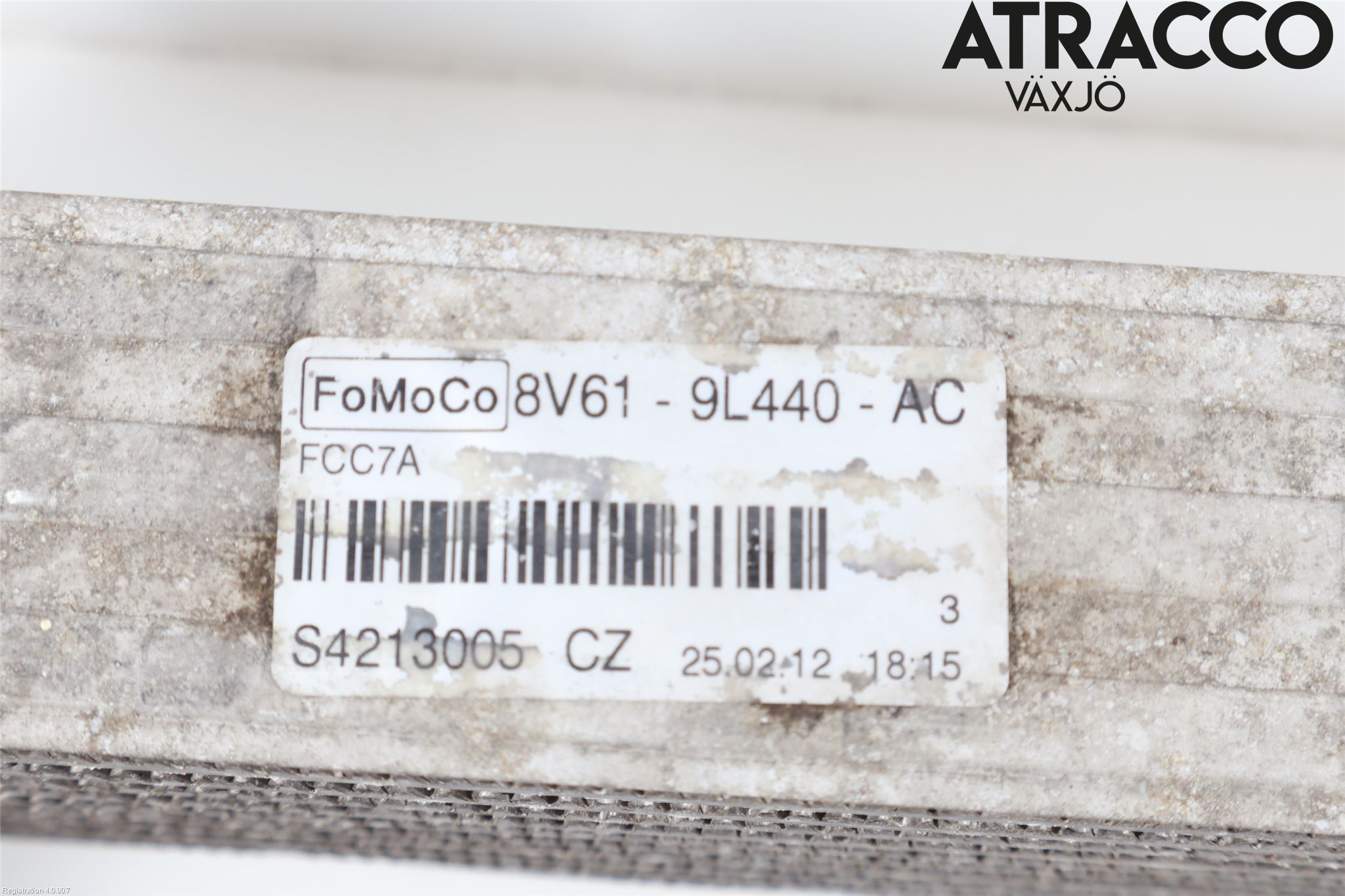 Ford GRAND C-MAX  11-14 Intercooler Radiator