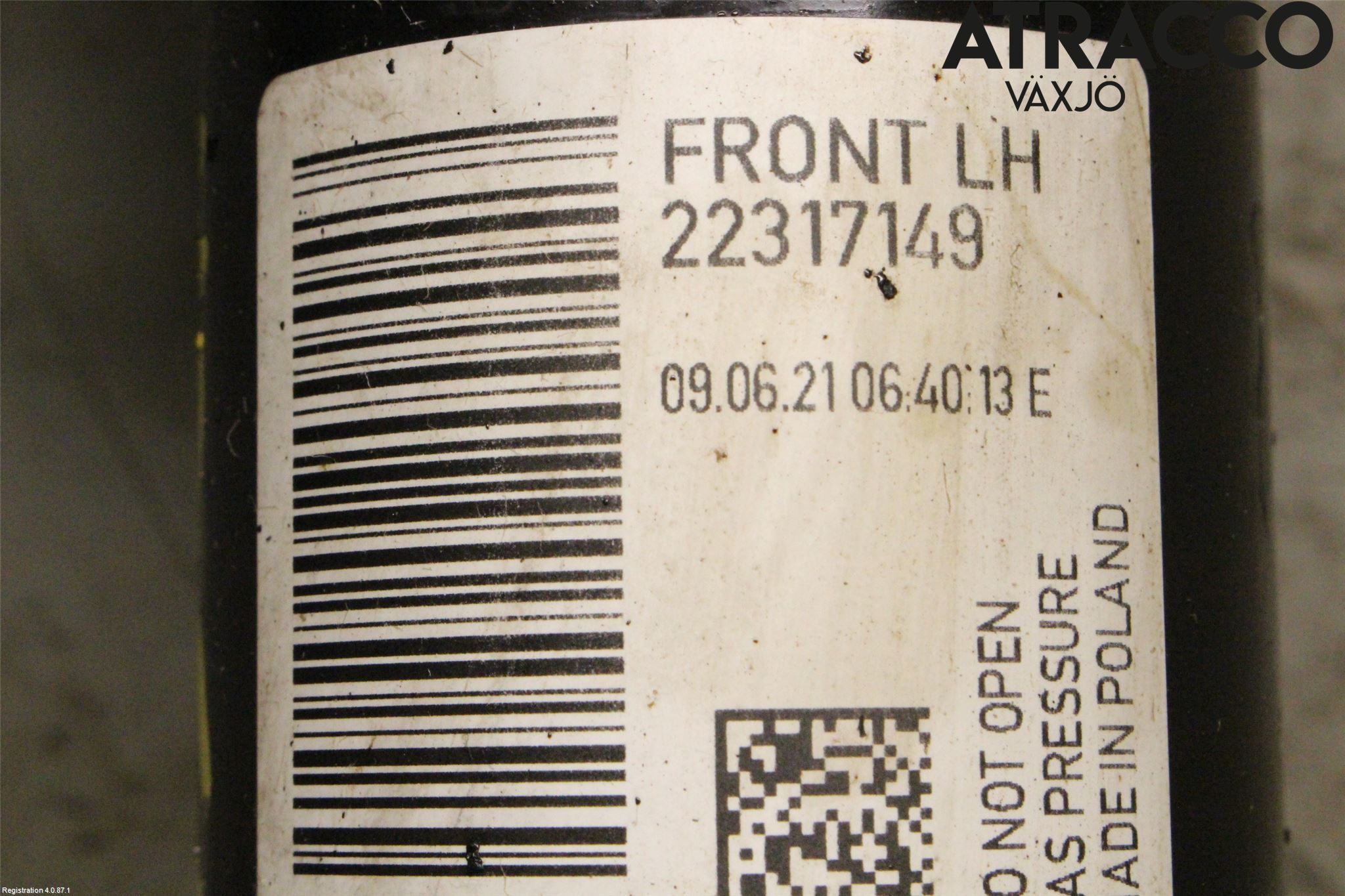 Honda CIVIC 17-22 Fjærbein Foran Venstre