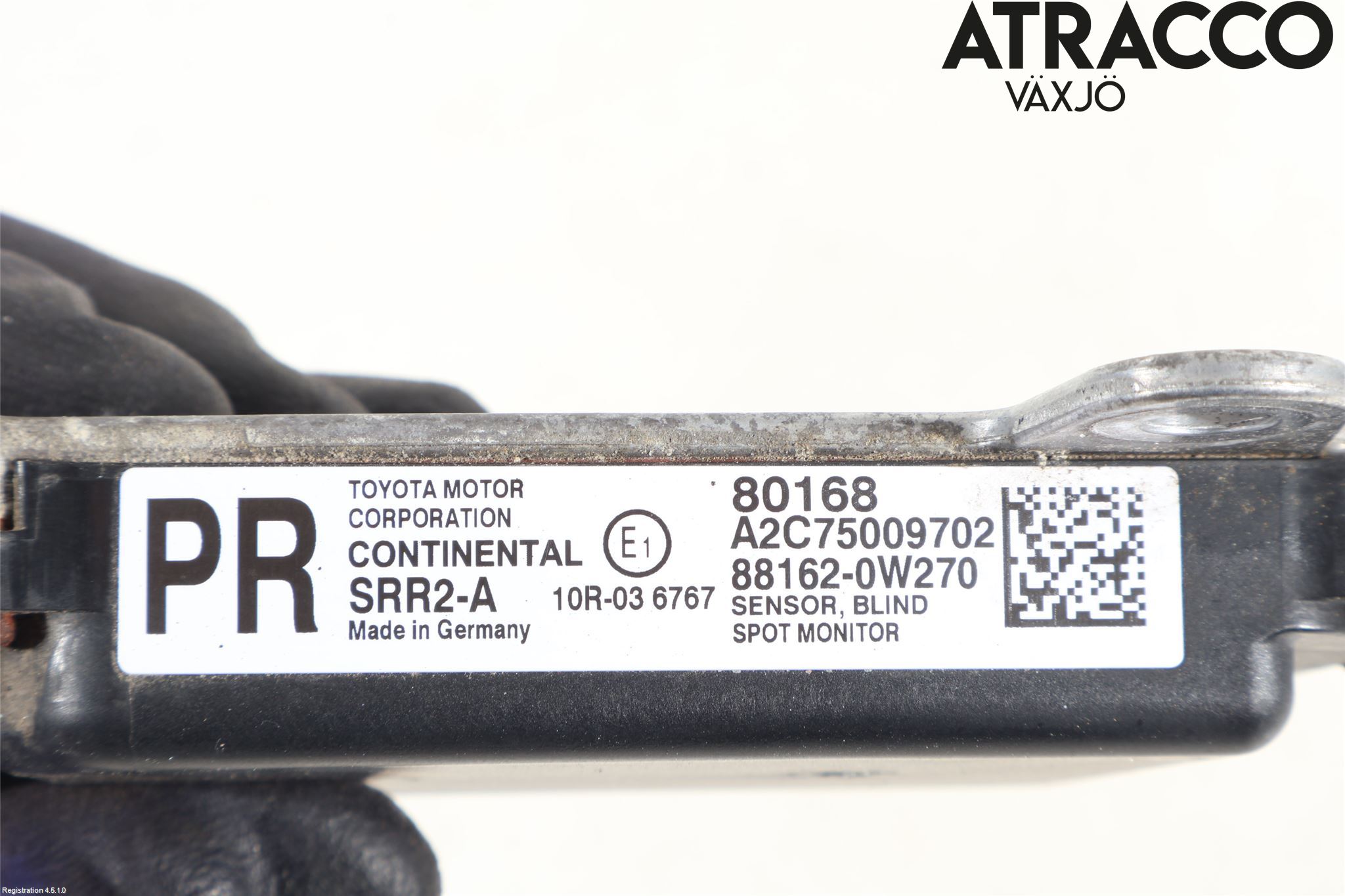 Toyota PRIUS (ZVW50) 16-21 Sensor Kollisjonsbeskyttelse