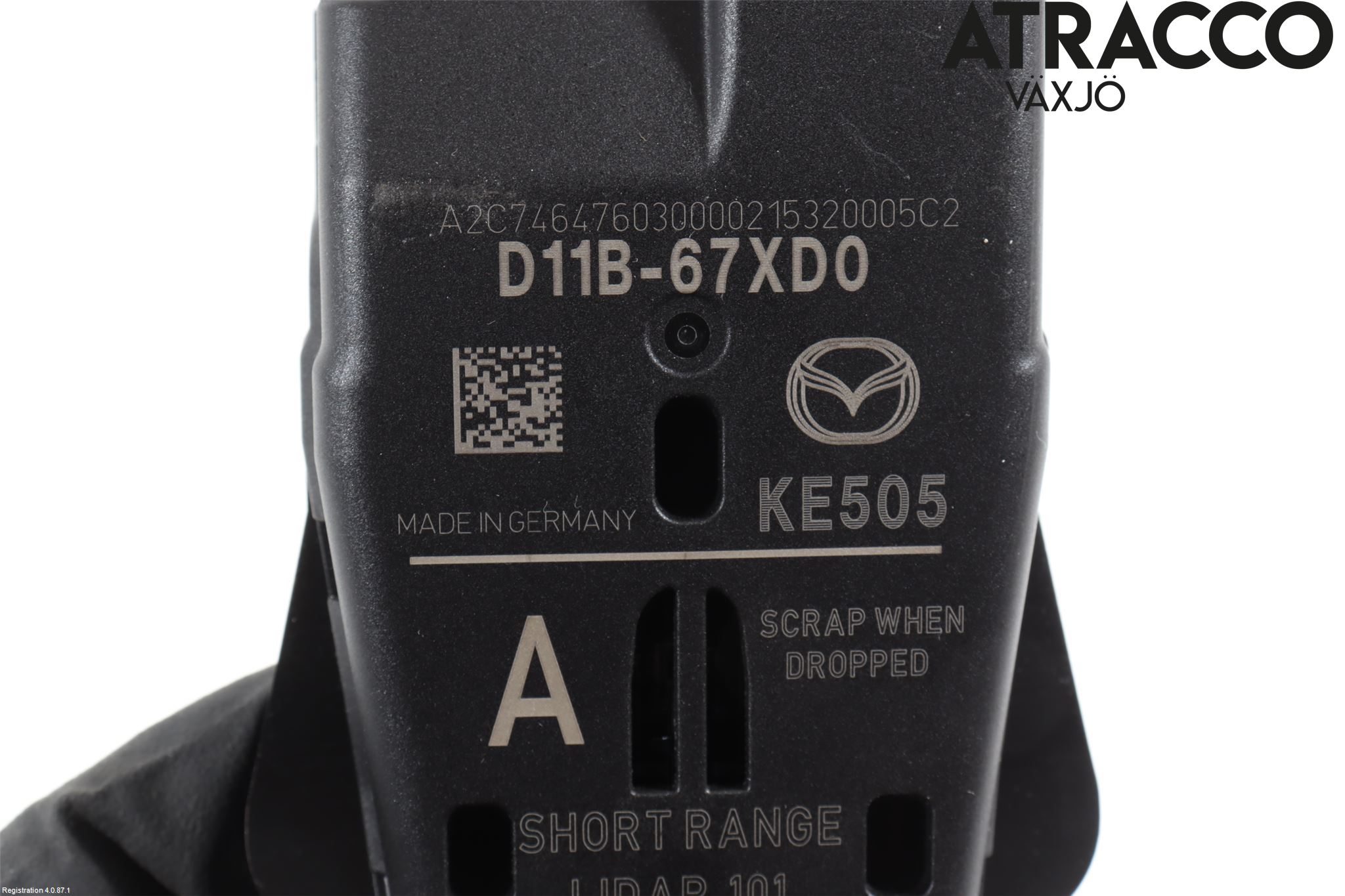Mazda CX-5 12-17 Sensor Kollisjonsbeskyttelse