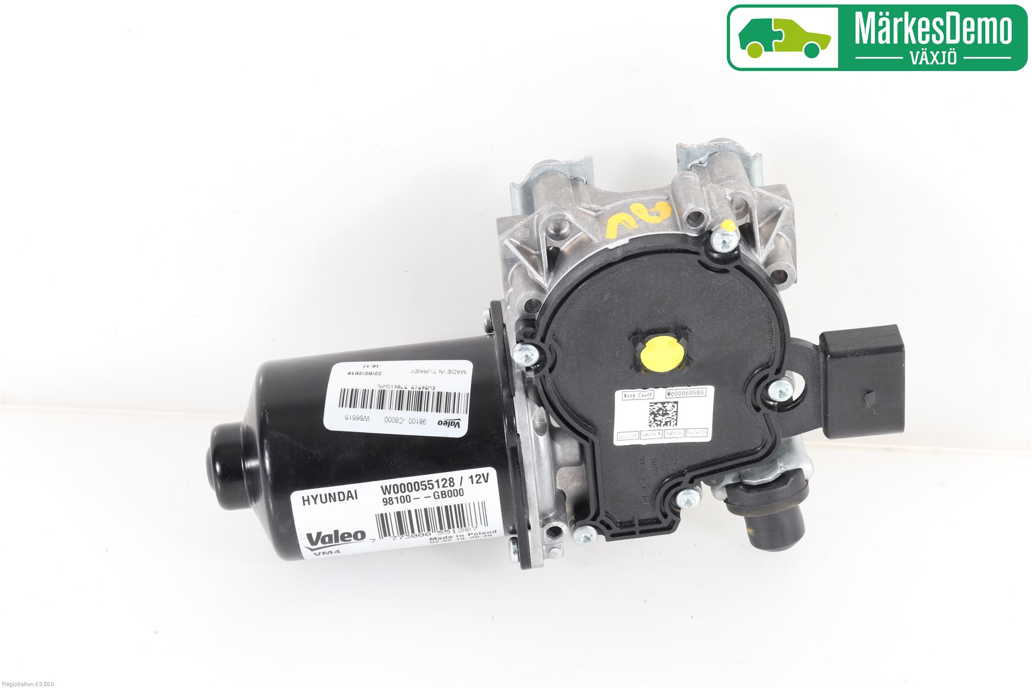 Hyundai i20 GB 15-20 Viskermotor Frontrute