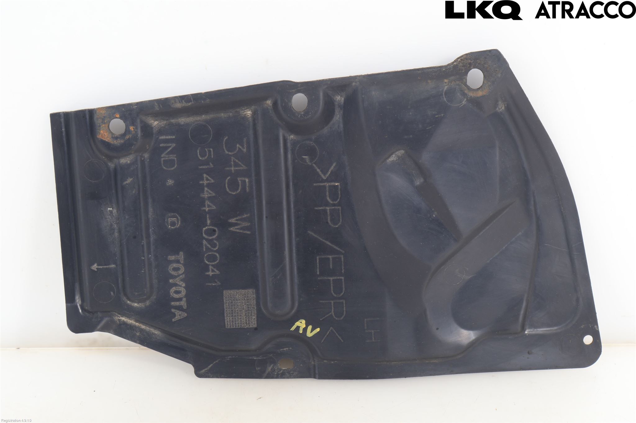 Toyota AVENSIS 09-15 Bunnplate U Motor-Gear-Dørk
