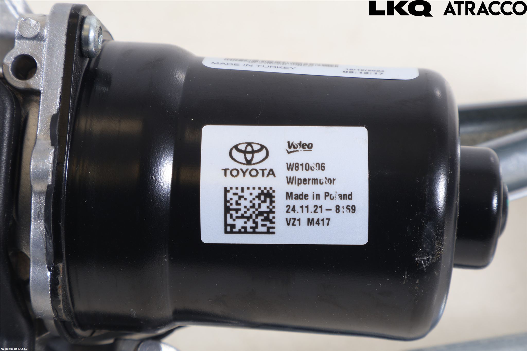 Toyota C-HR 24- Viskeroverføring Frontrute