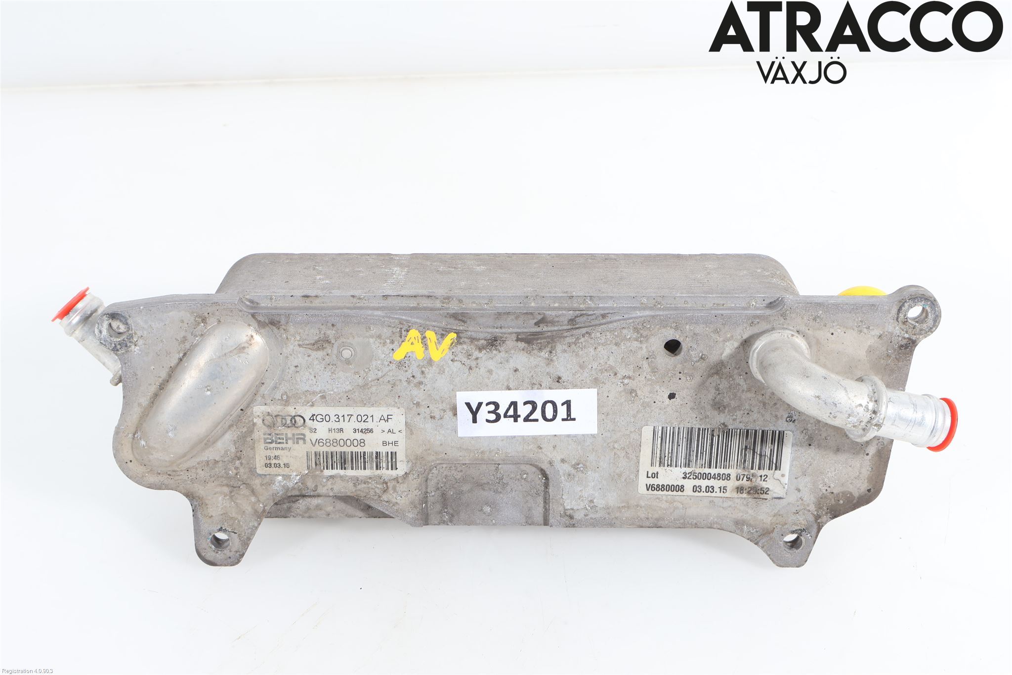 Audi A6 ALLROAD 12-18 Radiator Oljekjøler Automatgea