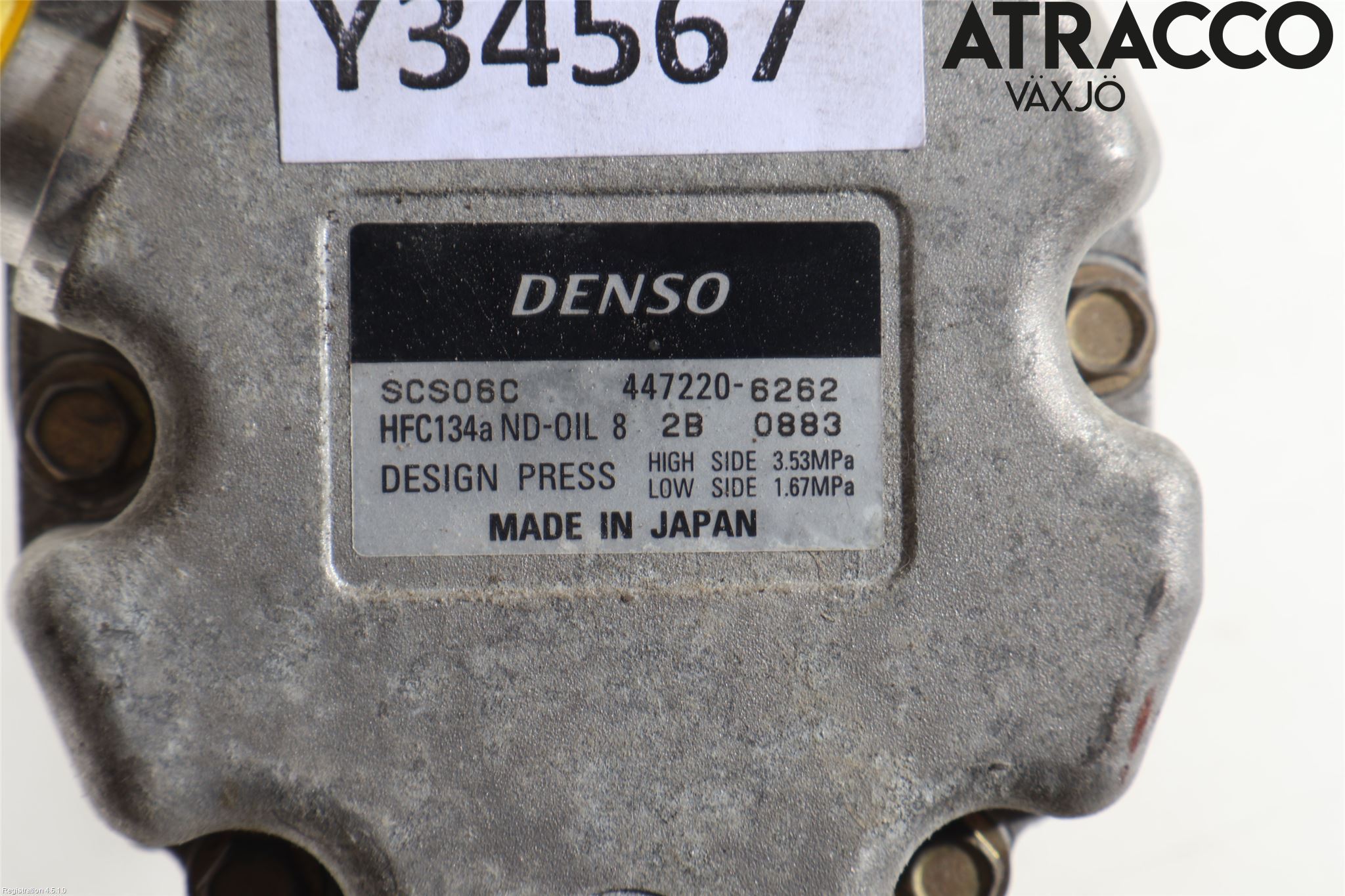 Toyota MR2     00->> Varme Ac Kompressor