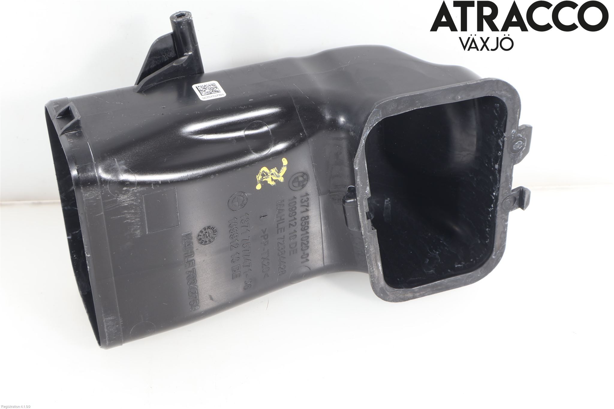 BMW 5 F10/F11/F18 09-17 Forg-Belg-Rør Mot Luftr