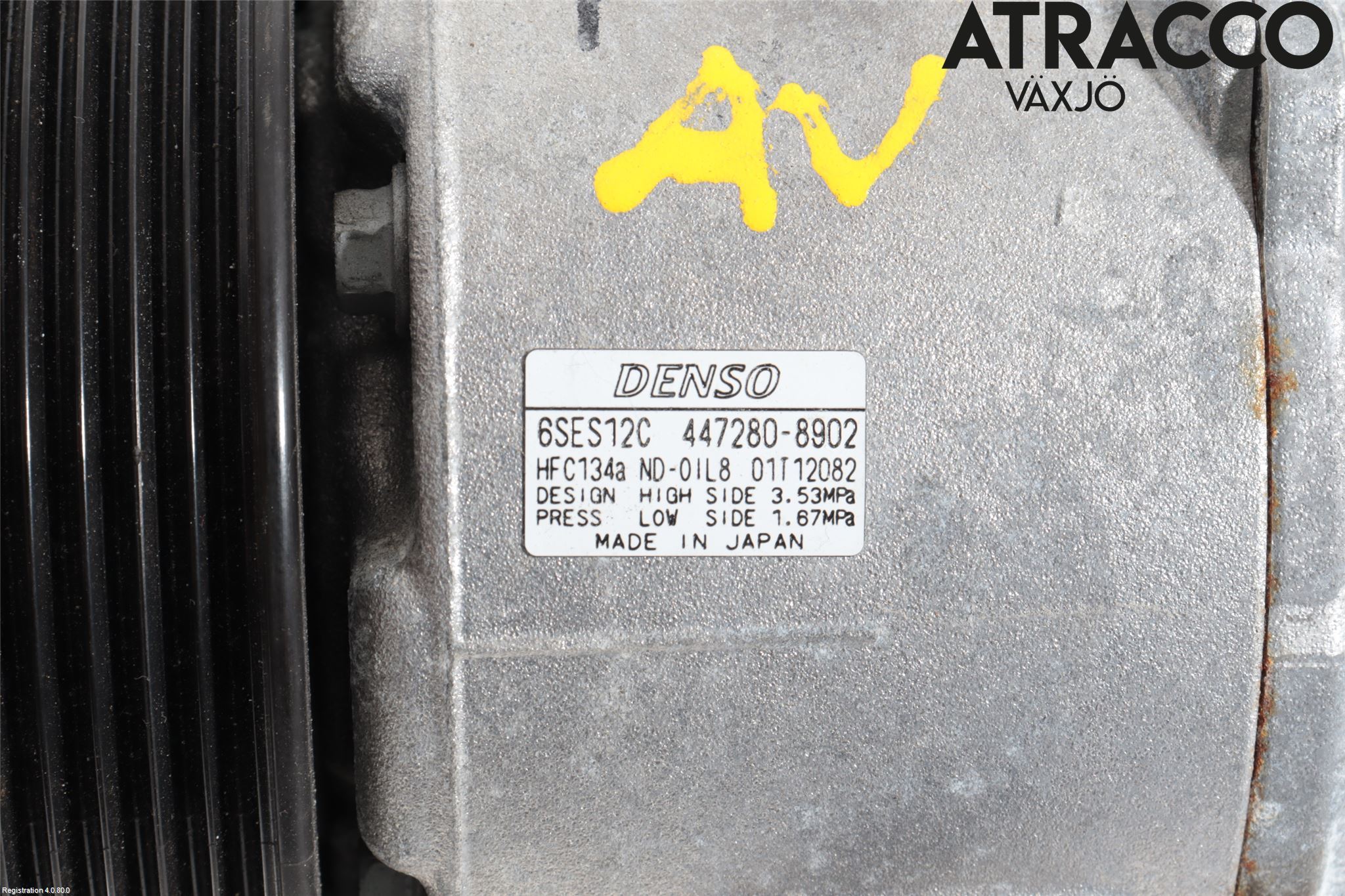 Toyota AURIS 13-19 Varme Ac Kompressor
