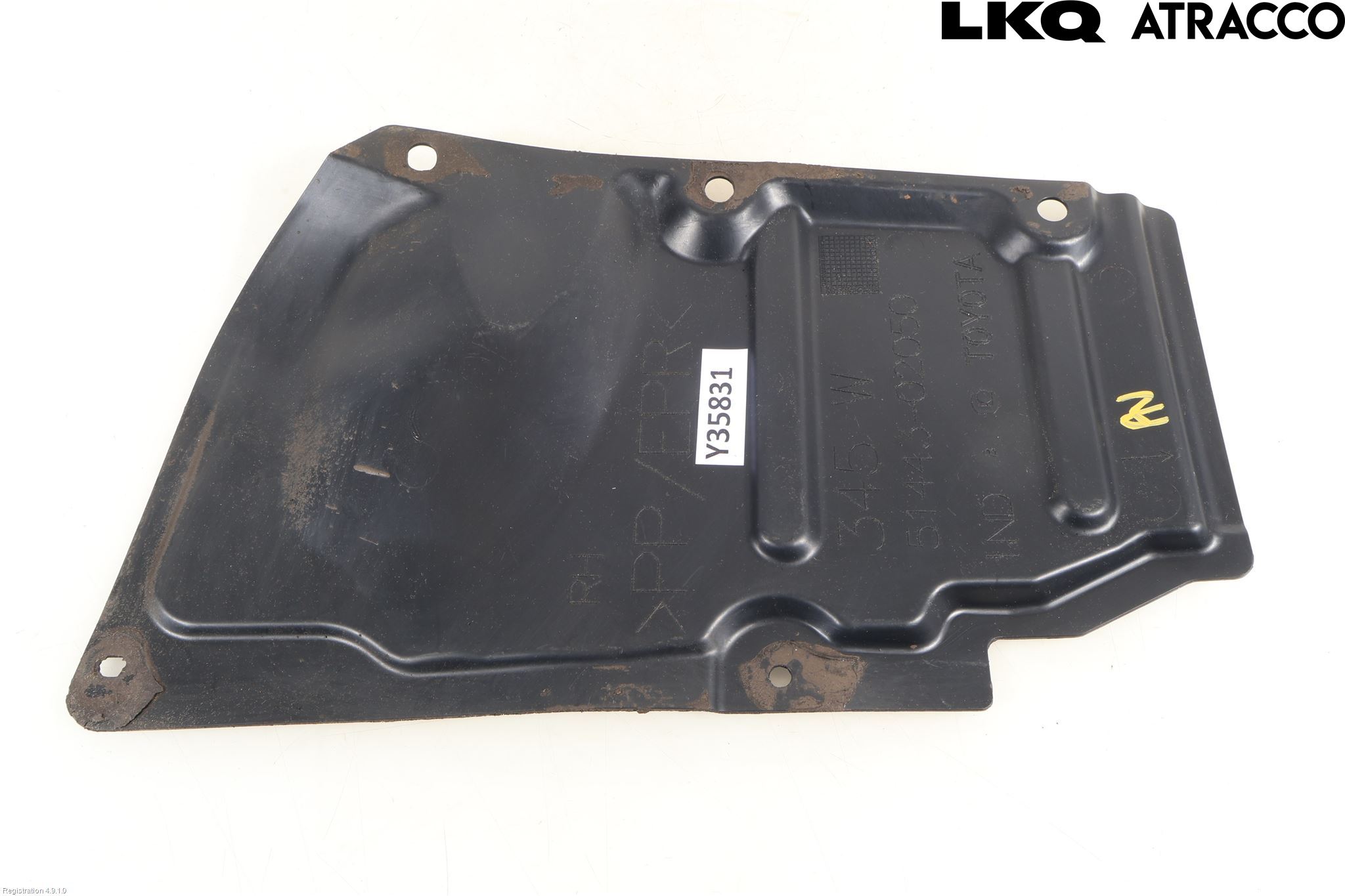 Toyota AURIS 07-09 Bunnplate U Motor-Gear-Dørk