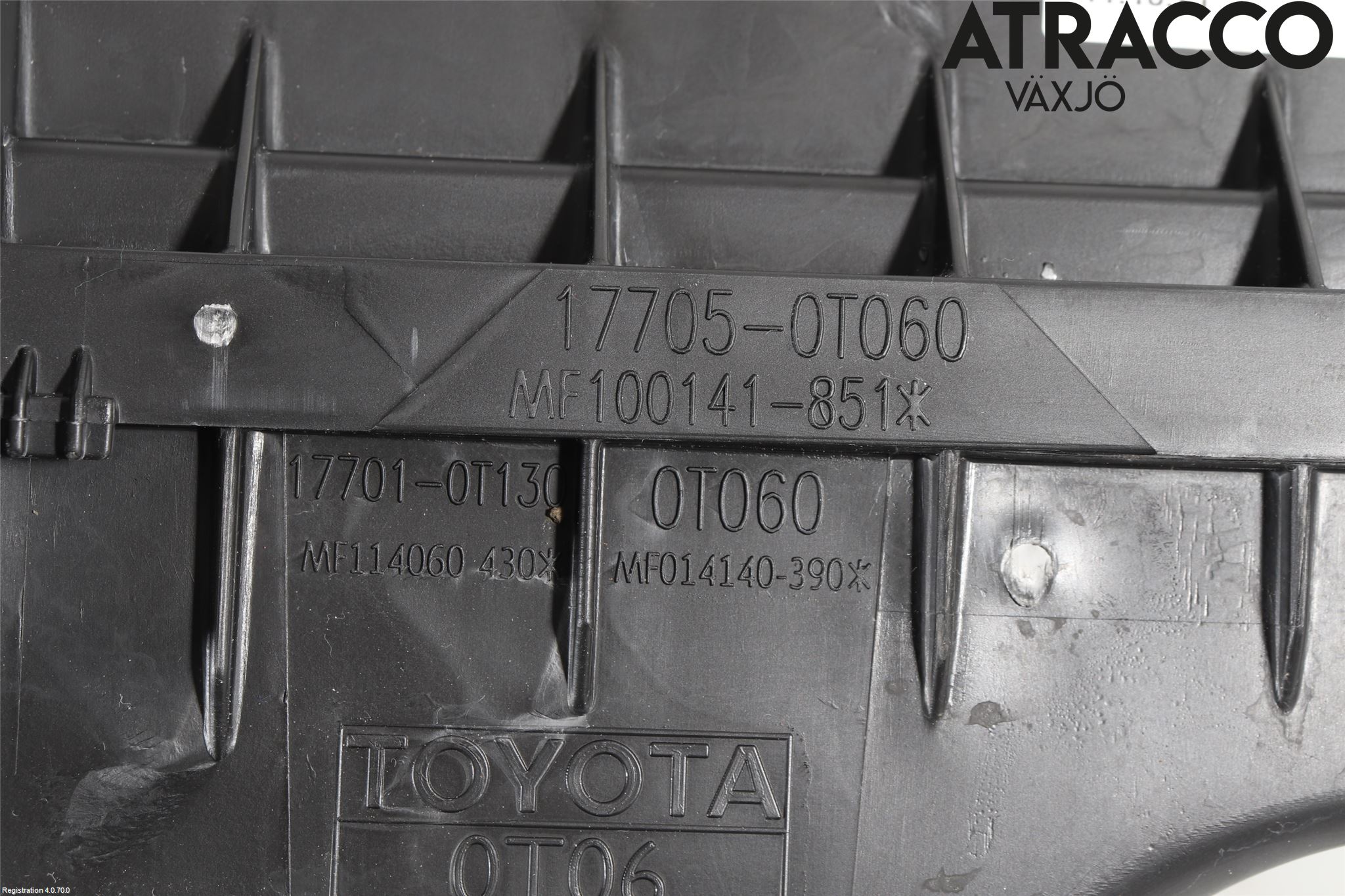 Toyota AURIS 13-19 Luftfilter Boks